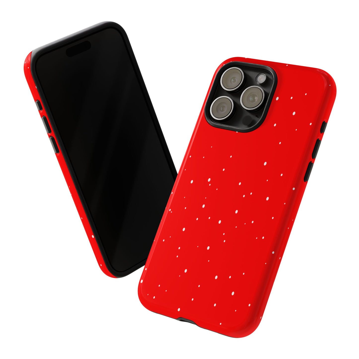 Snowy Red - Tough Cases iPhone Samsung Google Pixel