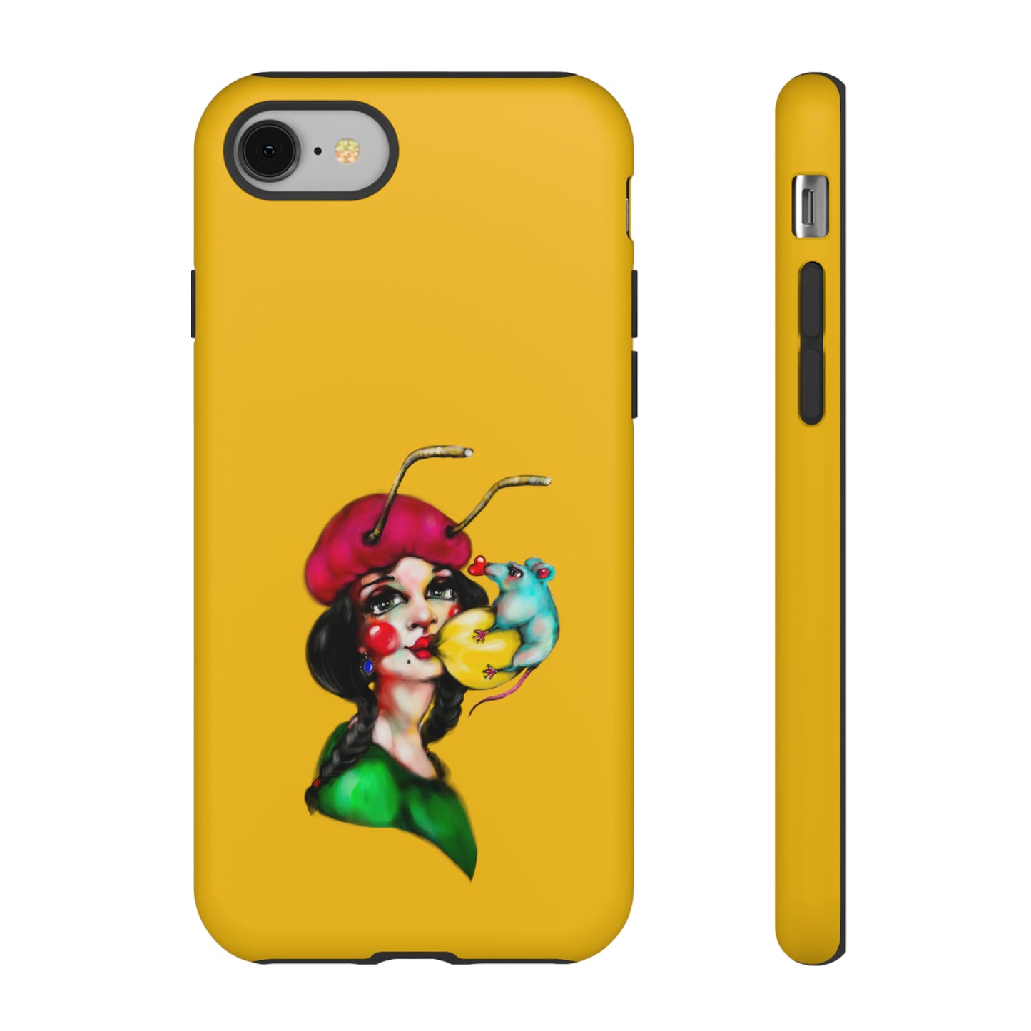 Design #211 Yellow BKG-Tough Cases