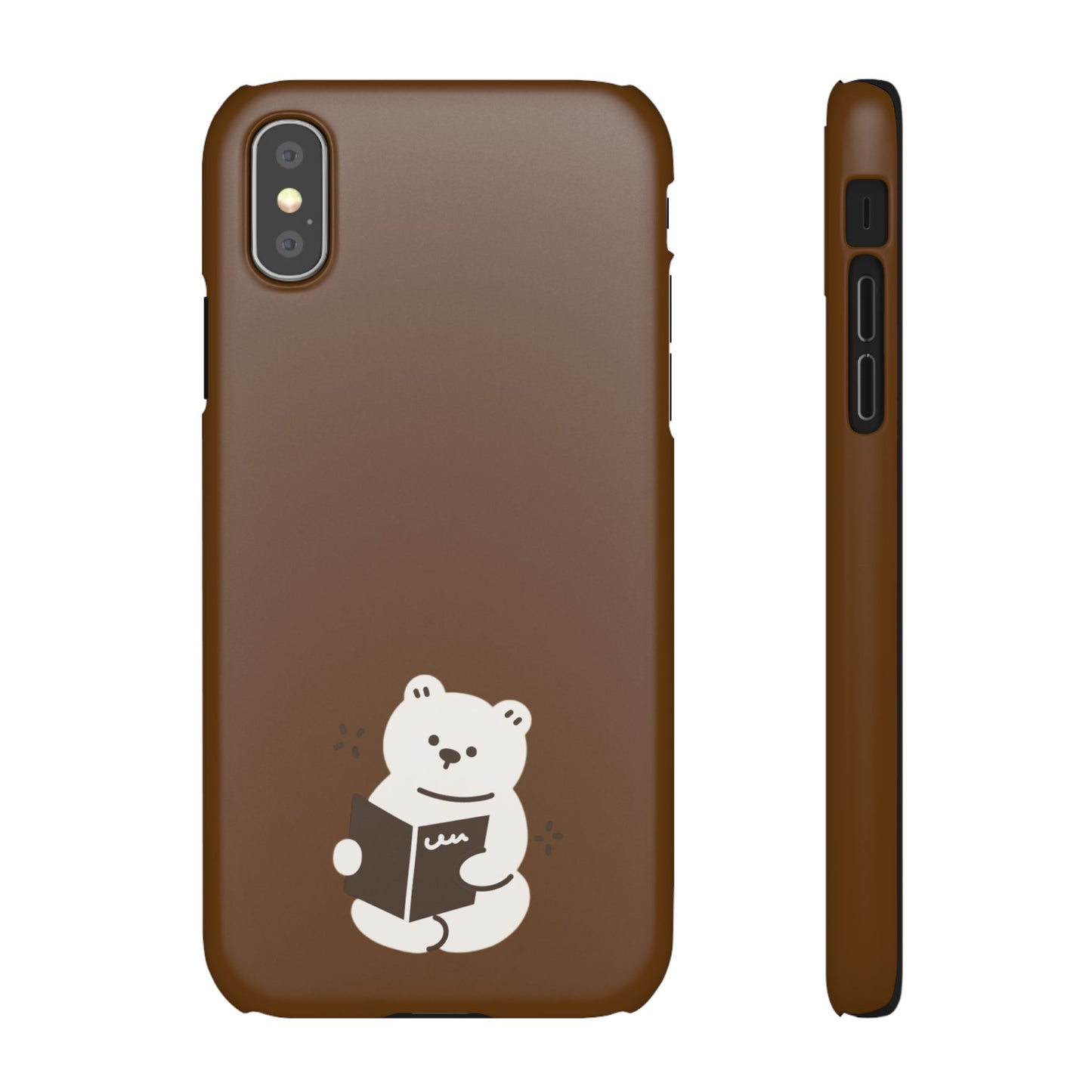 Reading Bear #02-Snap Cases