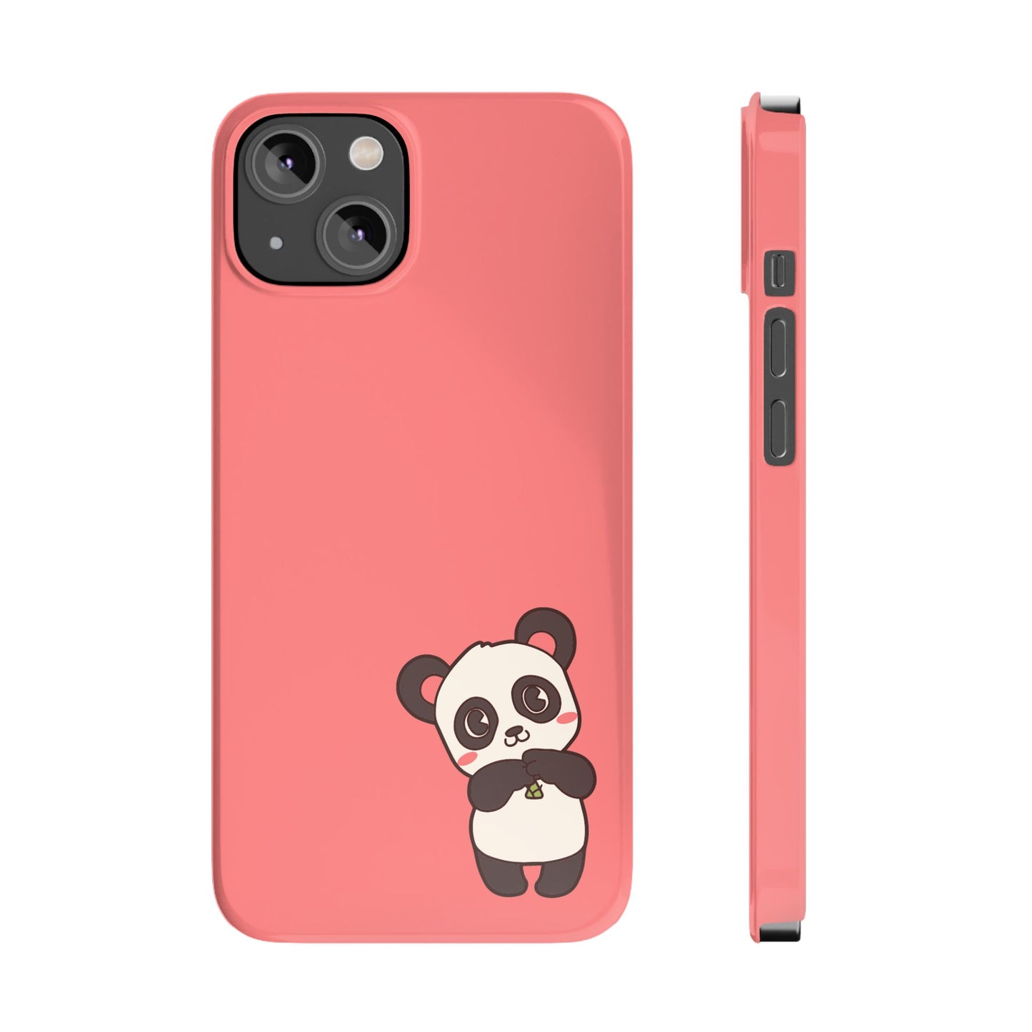 Cute Panda #36-Slim iPhone Cases