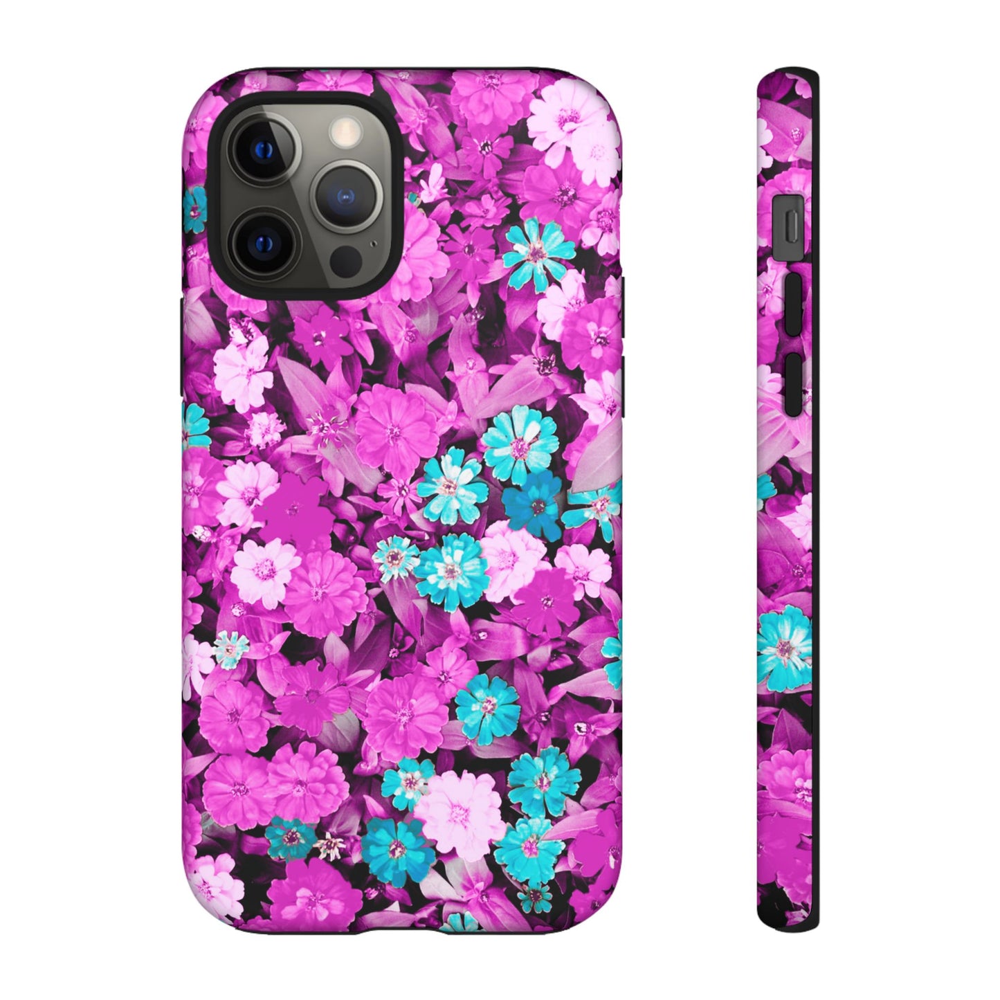 Lucid Flowers #22-Tough Cases iPhone Samsung Google Pixel