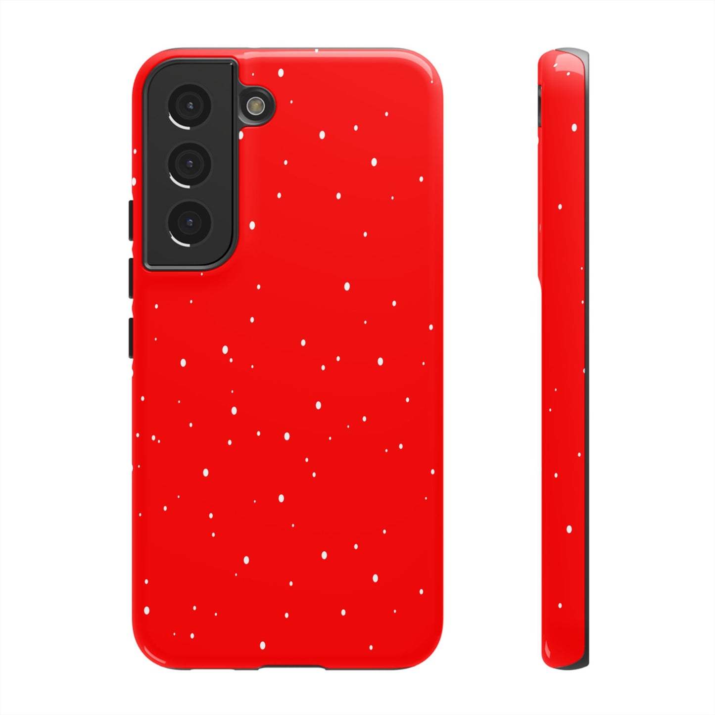 Snowy Red - Tough Cases iPhone Samsung Google Pixel