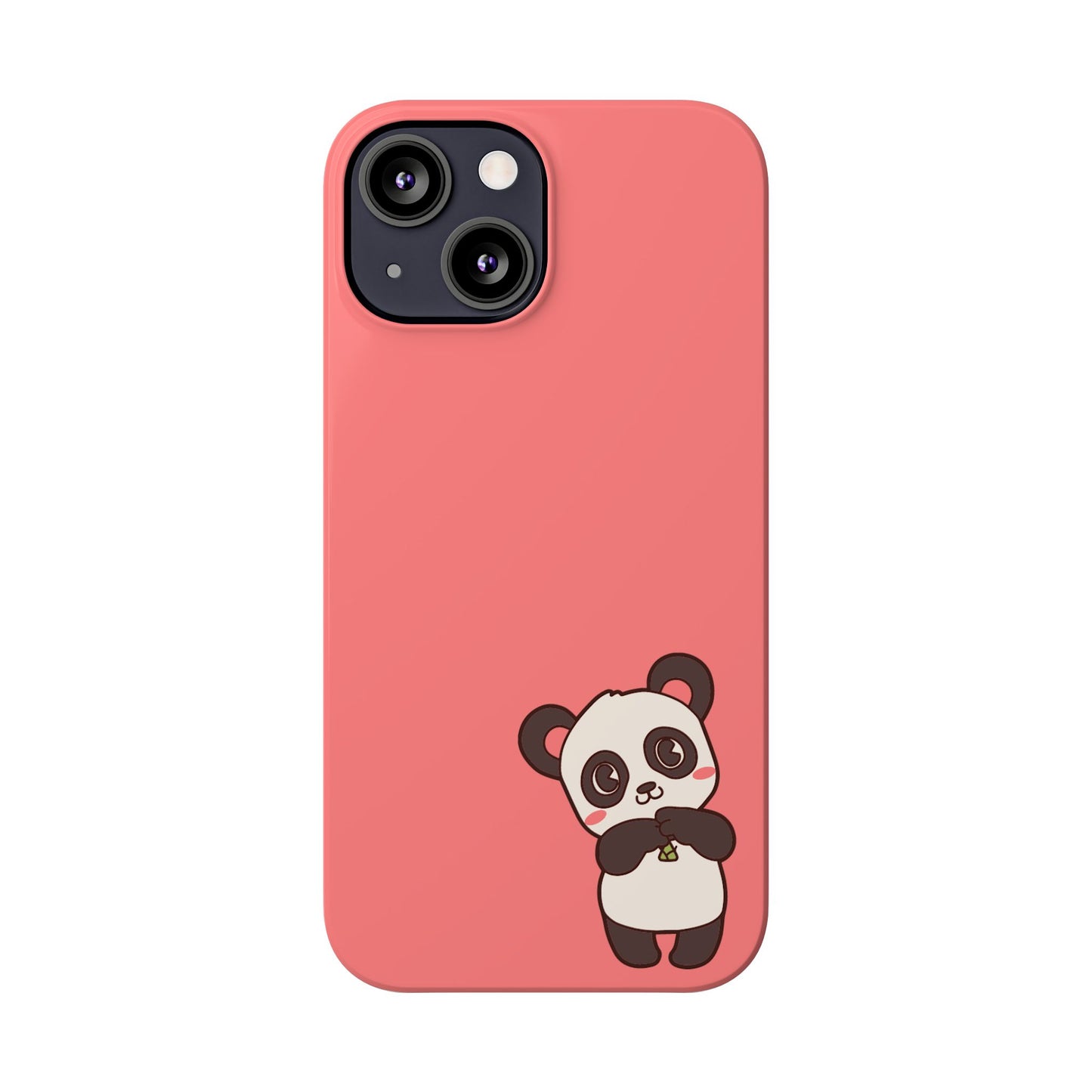 Cute Panda #36-Slim iPhone Cases