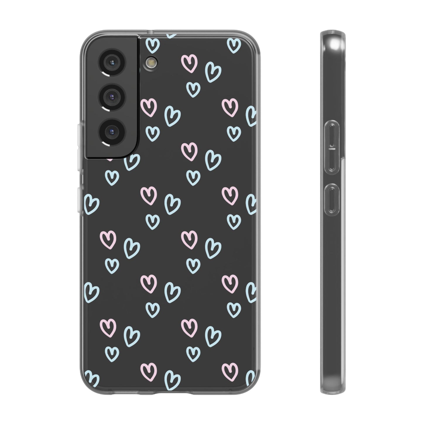 Sweetheart Shield Clear Flexi Cases iPhone Samsung Gift Packaging