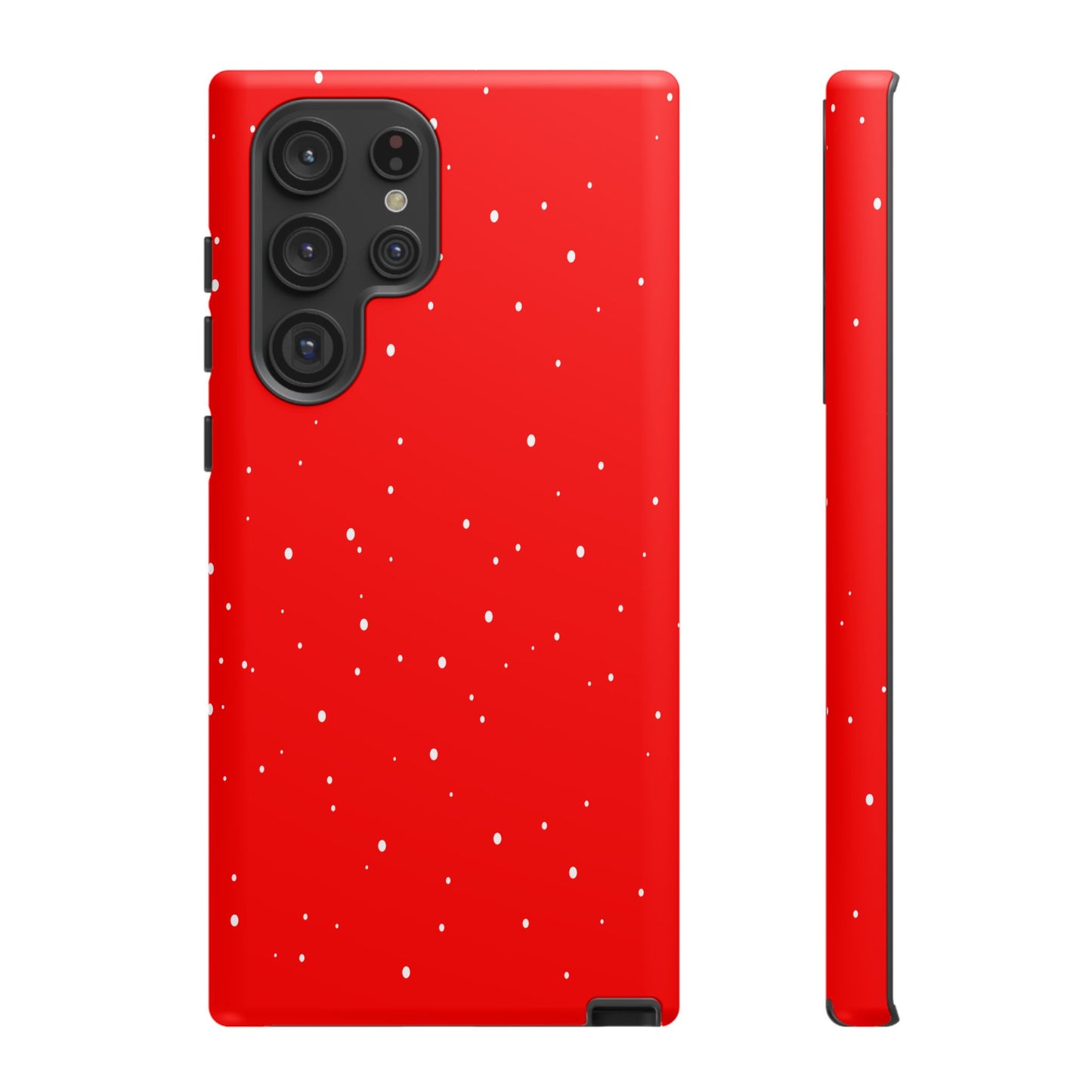 Snowy Red - Tough Cases iPhone Samsung Google Pixel