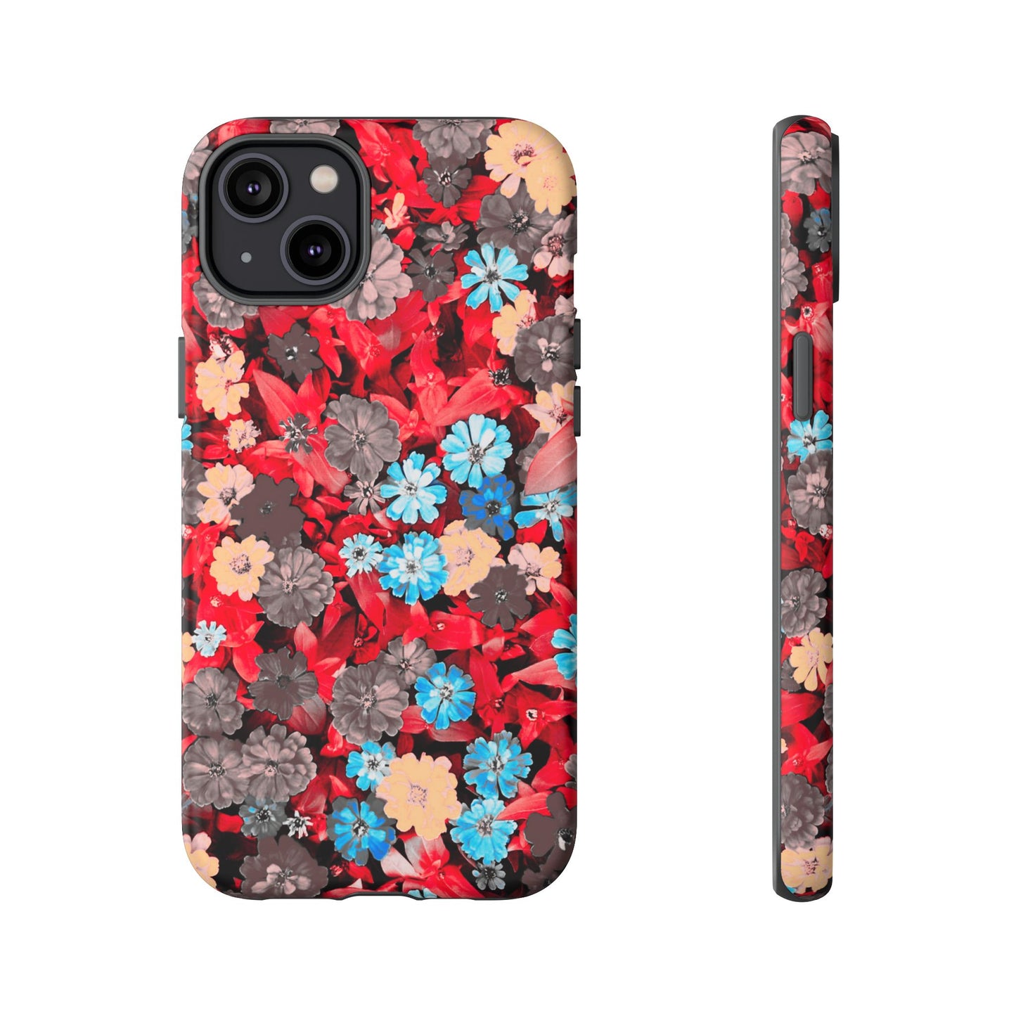 Lucid Flowers #23-Tough Cases iPhone Samsung Google Pixel