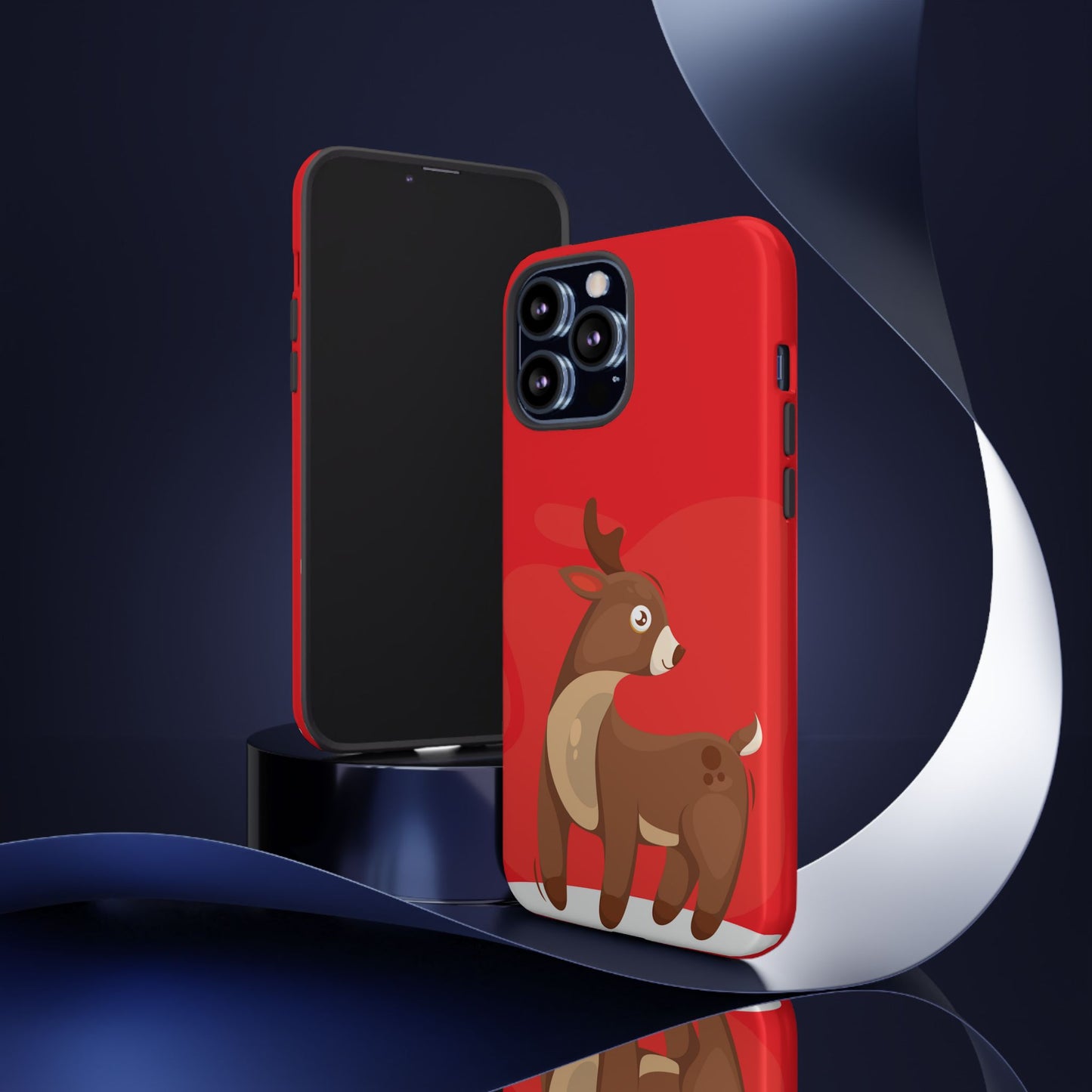 Merry Deer #22-Tough Cases iPhone Samsung Google Pixel