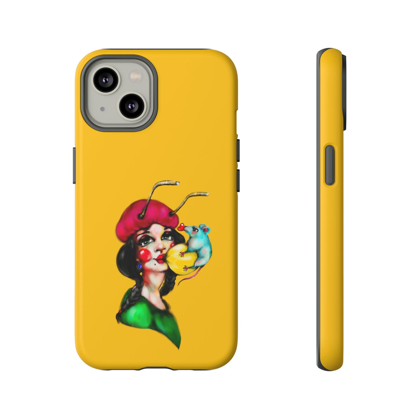 Design #211 Yellow BKG-Tough Cases