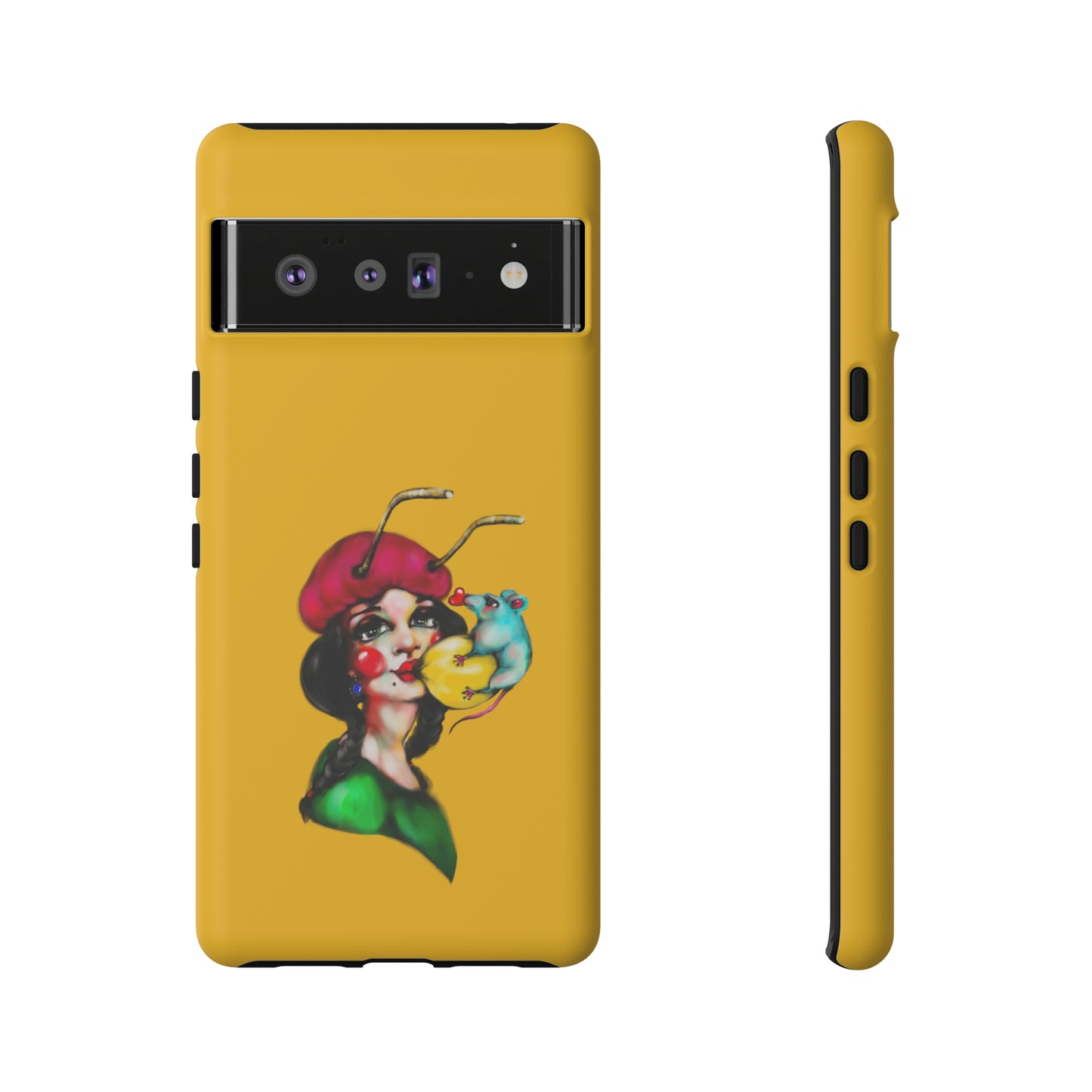 Design #211 Yellow BKG-Tough Cases