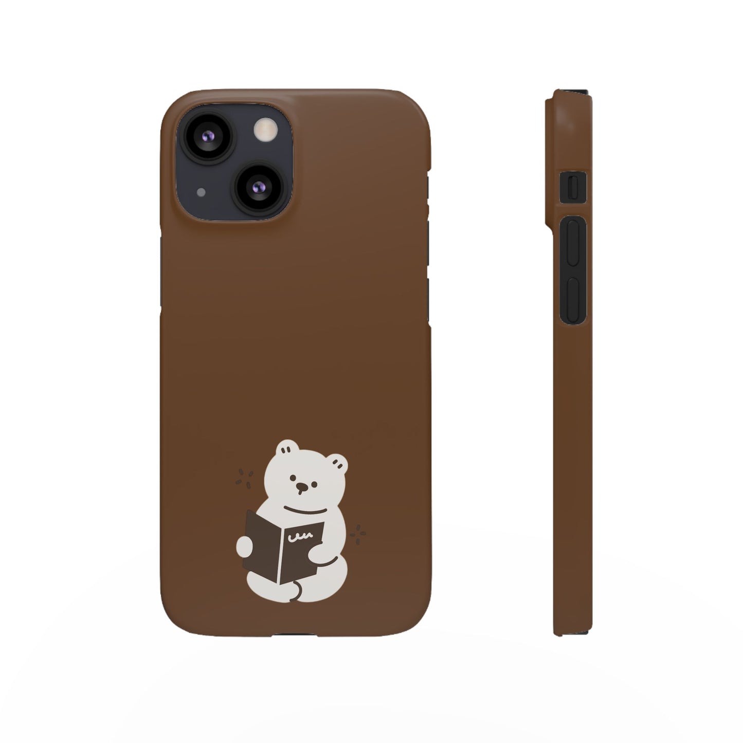 Reading Bear #02-Snap Cases