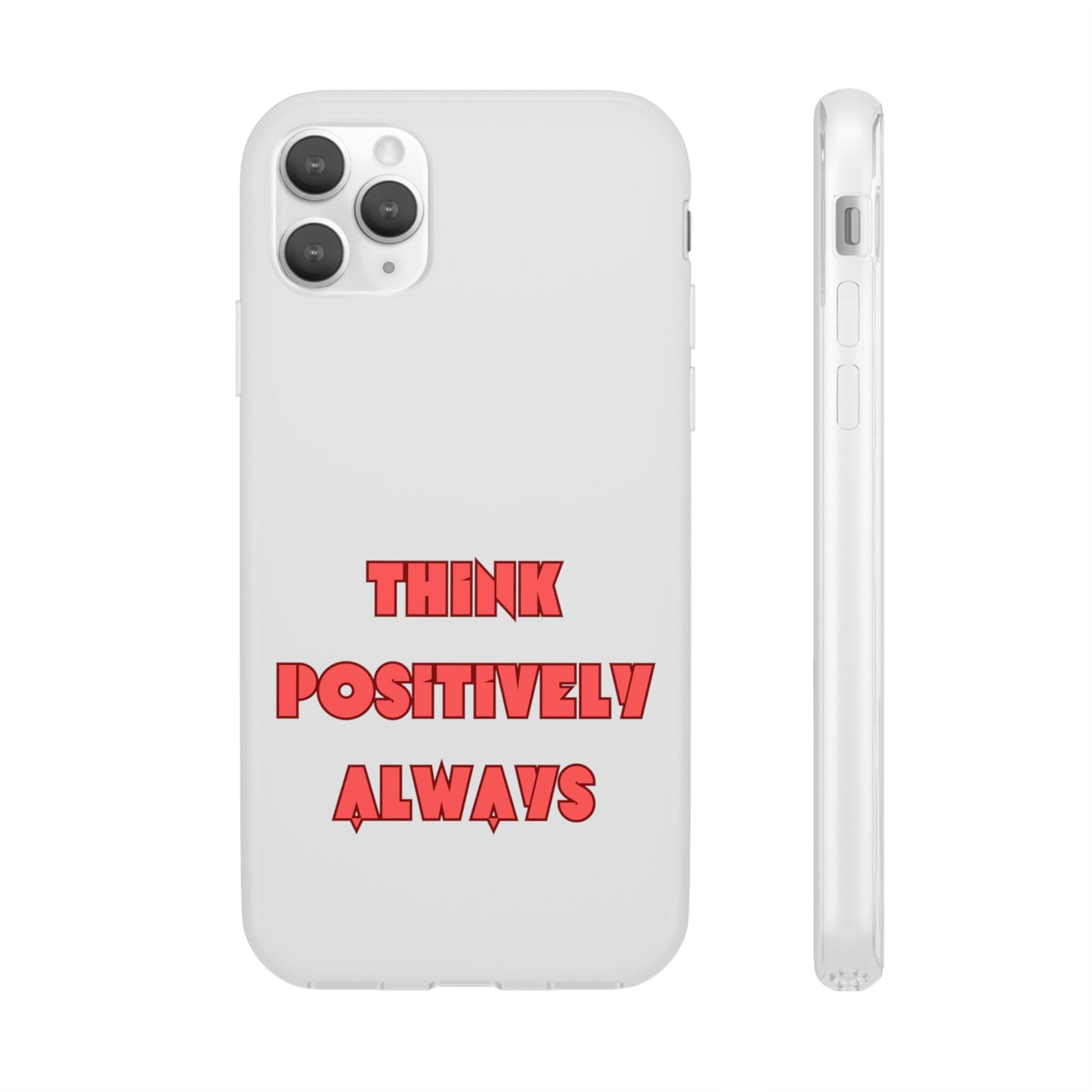 Think Positively Always #24 Flexi Cases iPhone Samsung Gift Packaging