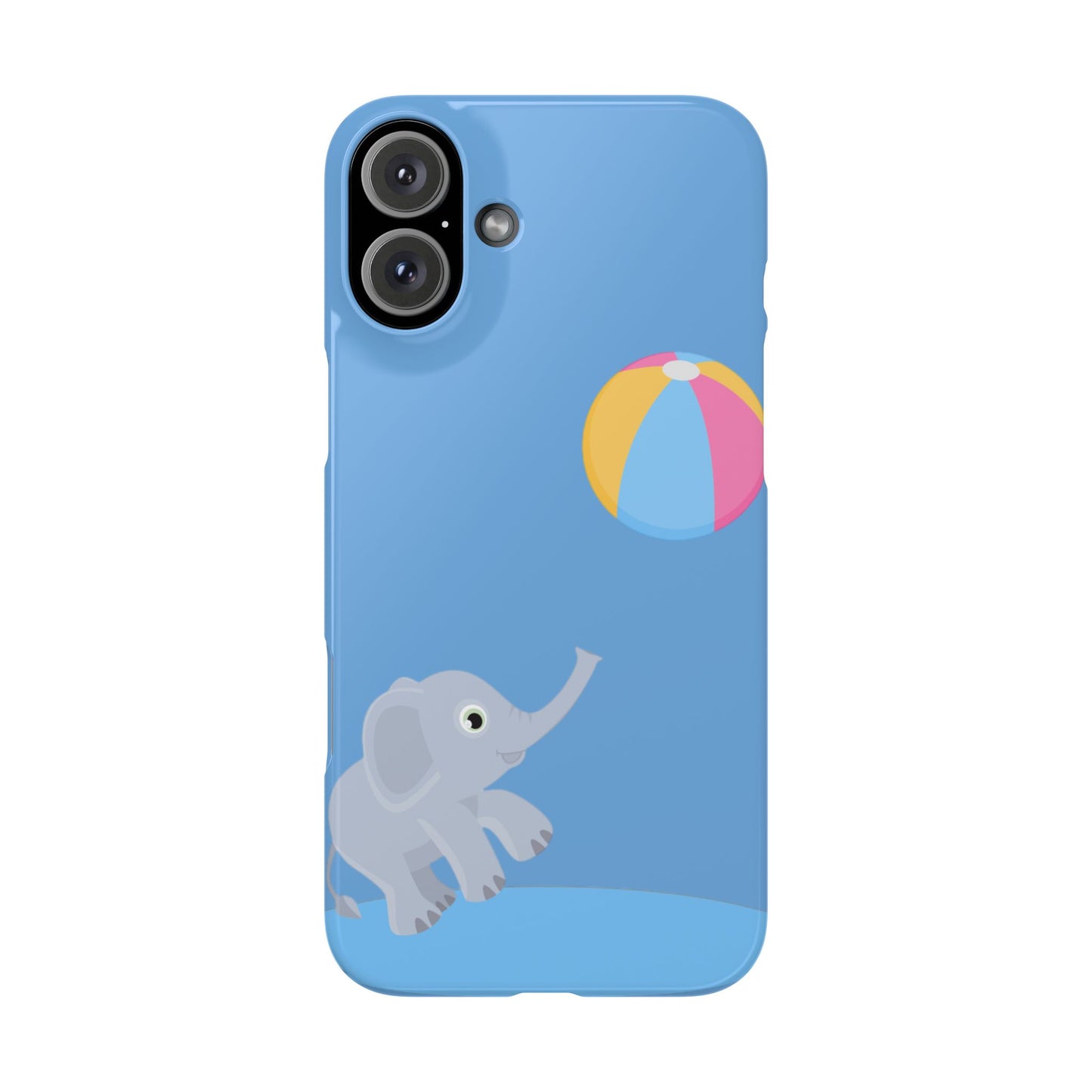 Playful Elephant-Slim iPhone Cases