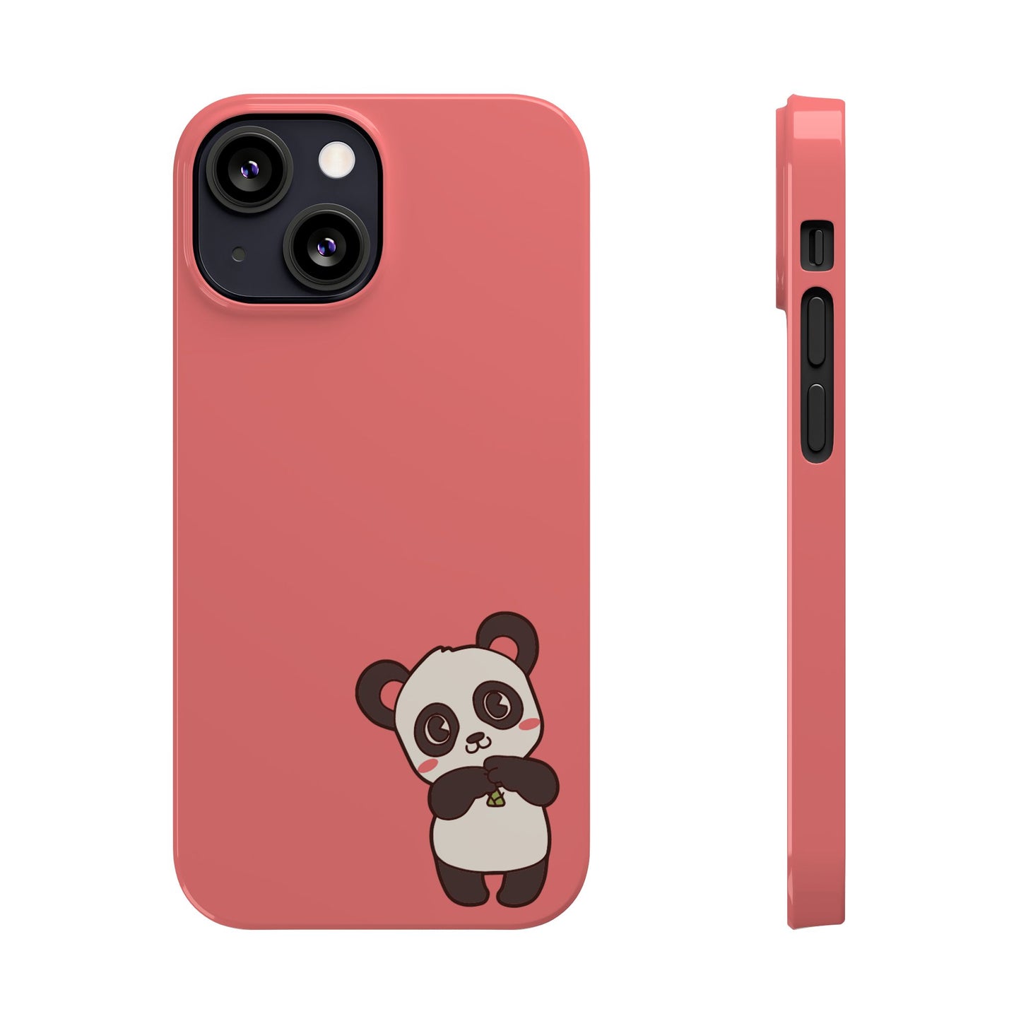 Cute Panda #36-Slim iPhone Cases