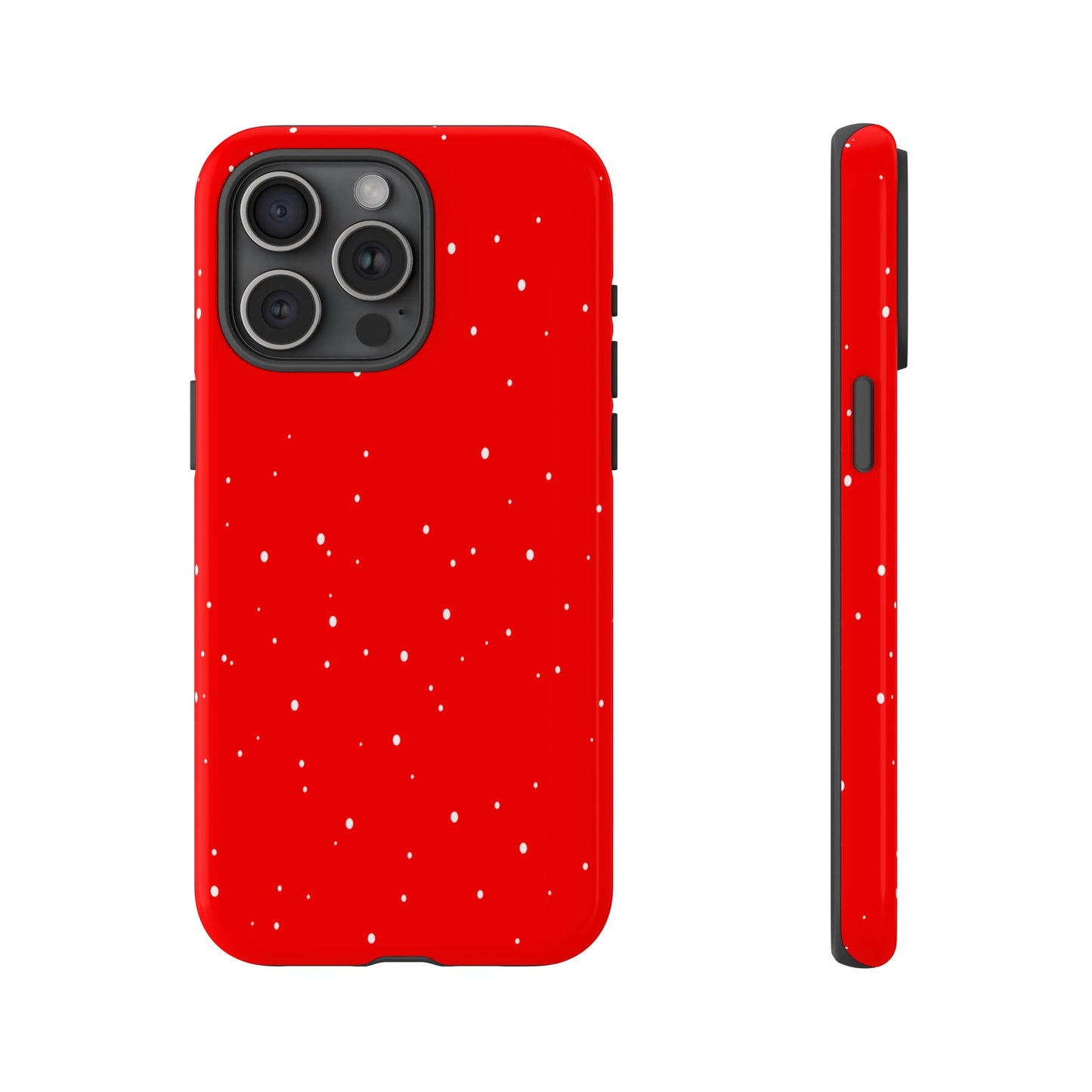 Snowy Red - Tough Cases iPhone Samsung Google Pixel