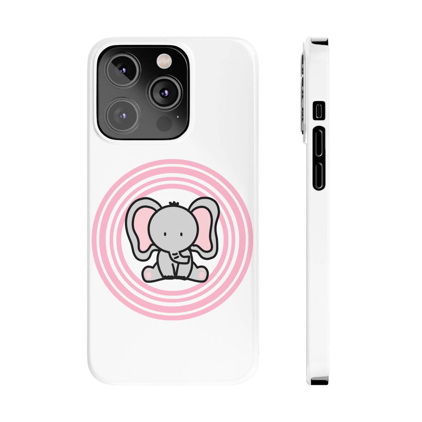 Elephant #3 - Slim iPhone Cases