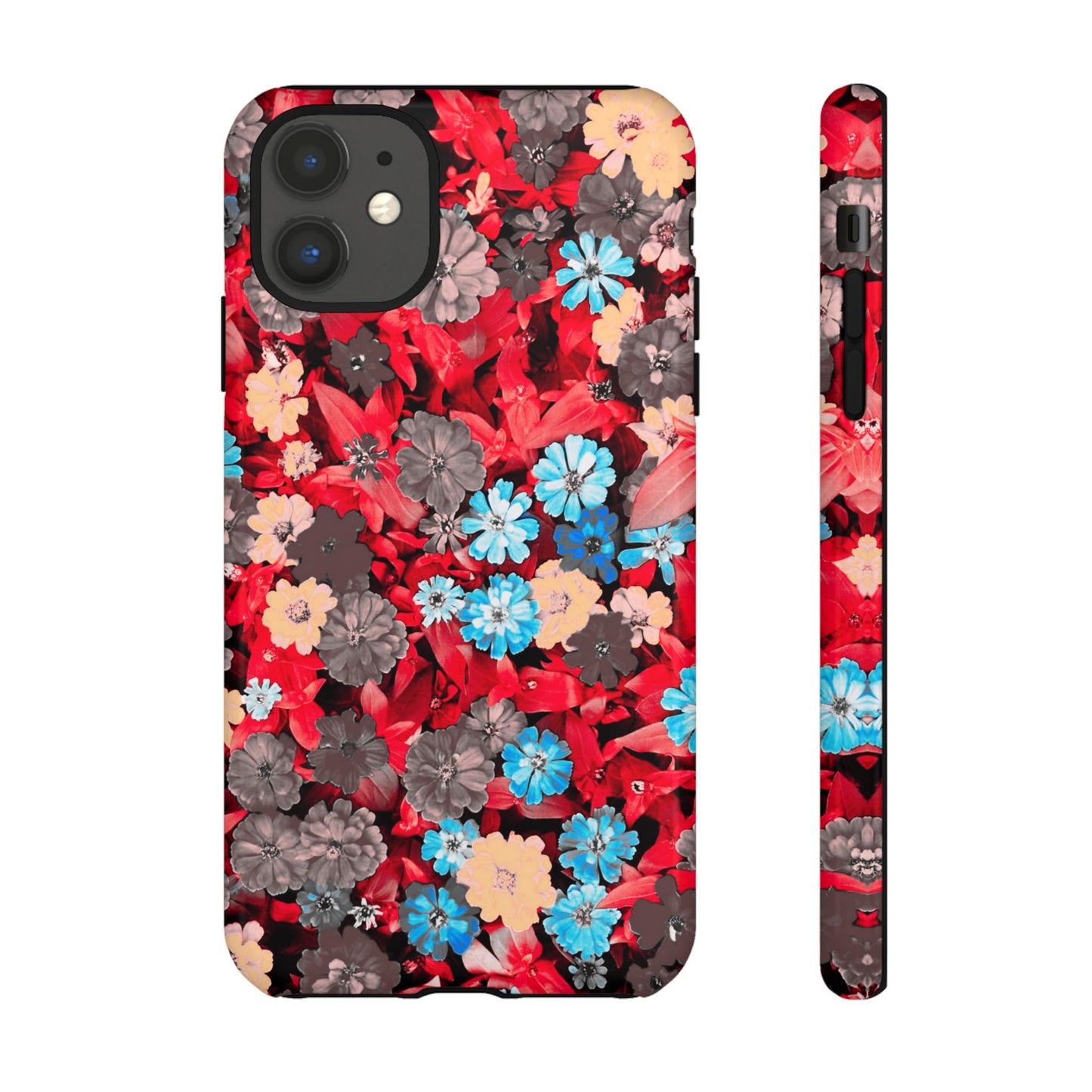 Lucid Flowers #23-Tough Cases iPhone Samsung Google Pixel