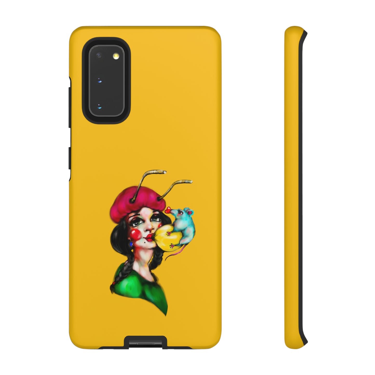 Design #211 Yellow BKG-Tough Cases