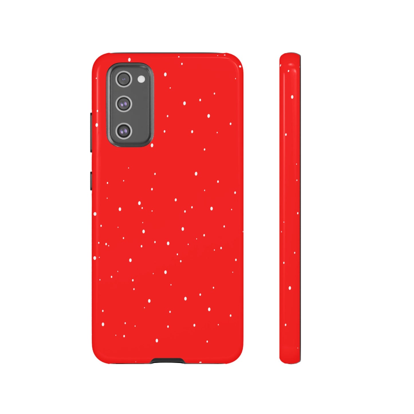 Snowy Red - Tough Cases iPhone Samsung Google Pixel