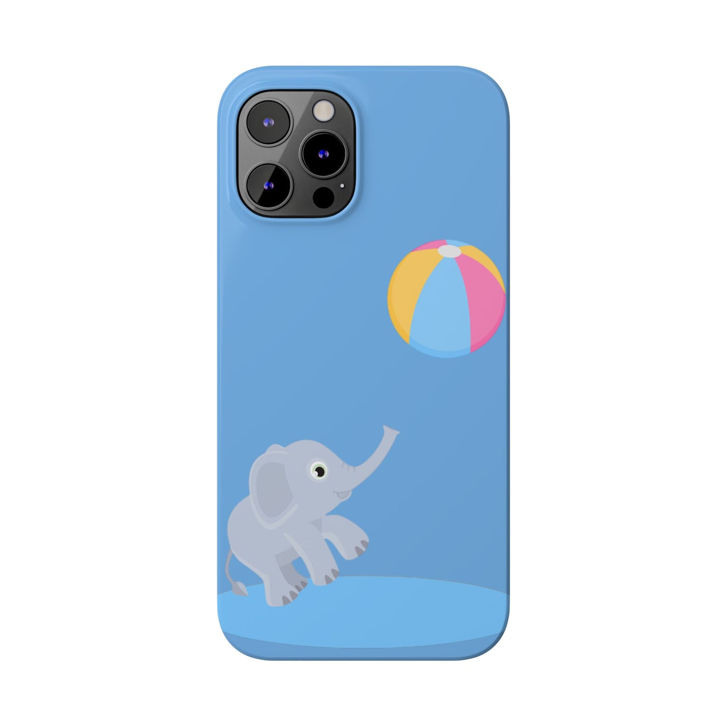 Playful Elephant-Slim iPhone Cases