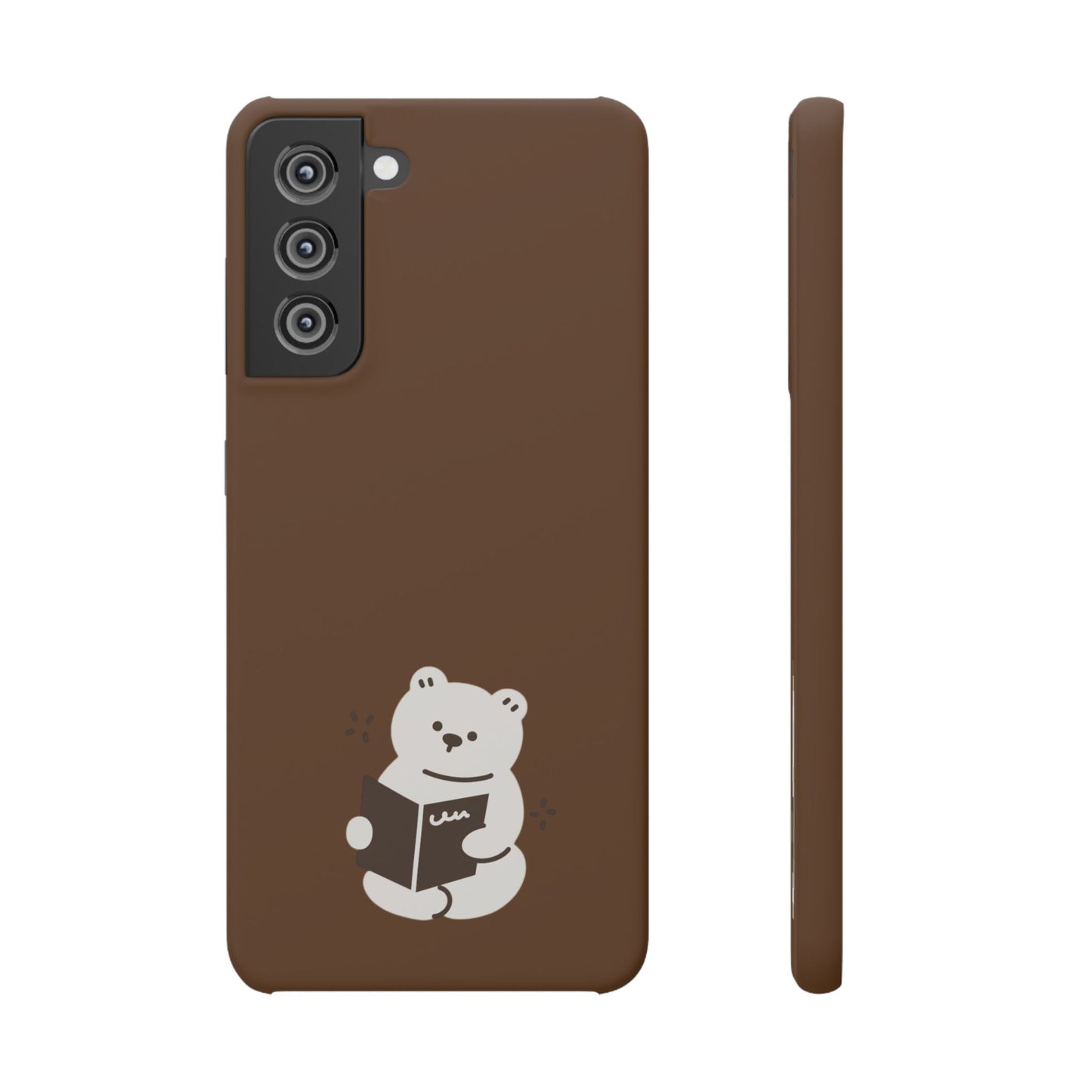 Reading Bear #02-Snap Cases