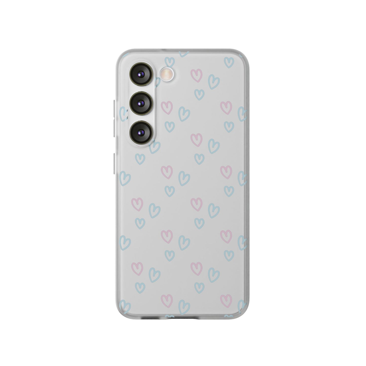 Sweetheart Shield Clear Flexi Cases iPhone Samsung Gift Packaging