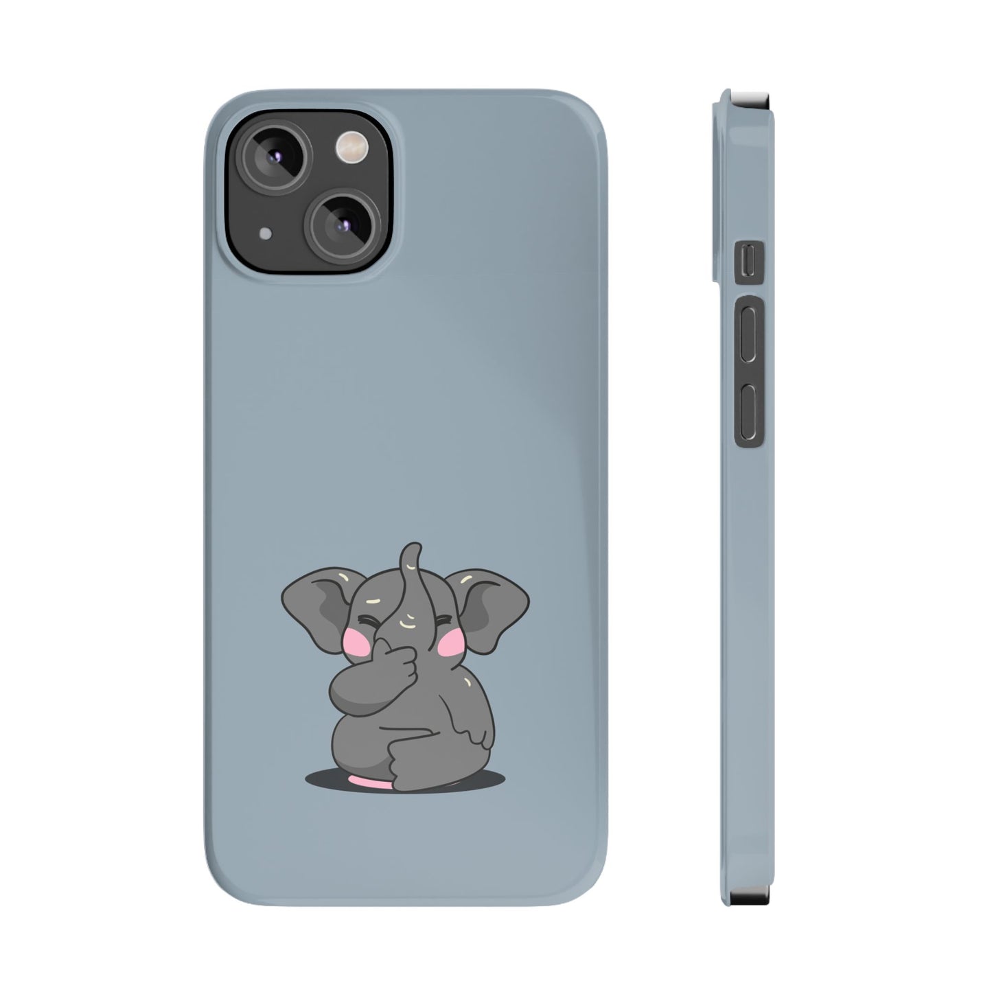 Elephant #12-Slim iPhone Cases