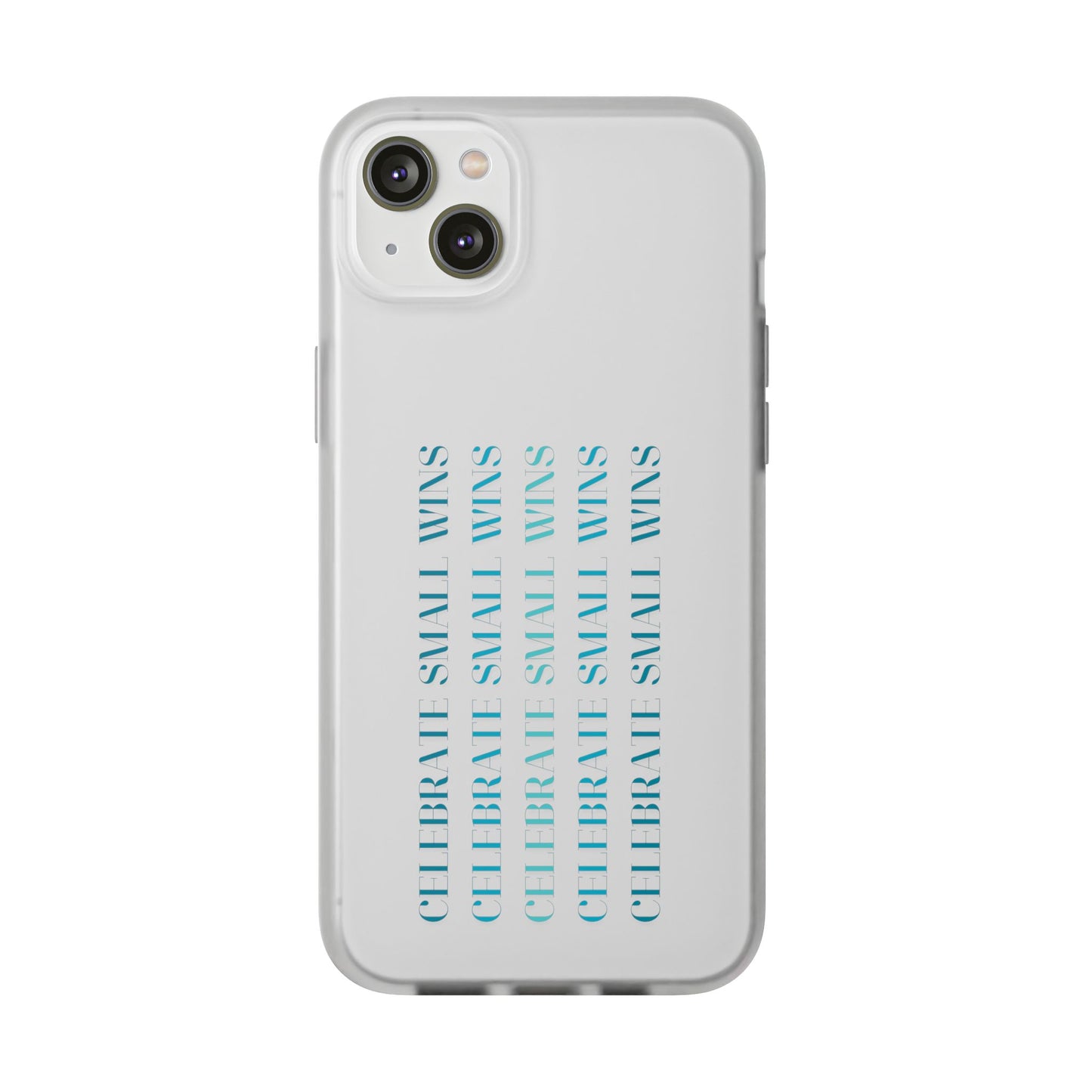 Celebrate Small Wins #22 Flexi Cases iPhone Samsung Gift Packaging