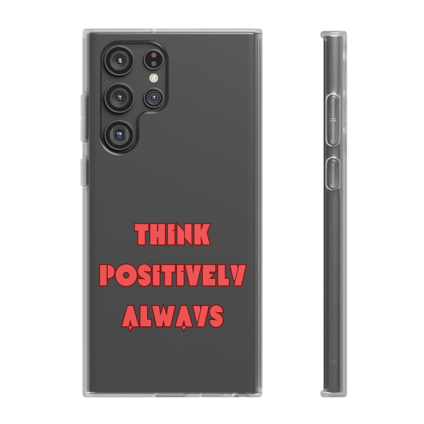 Think Positively Always #24 Flexi Cases iPhone Samsung Gift Packaging