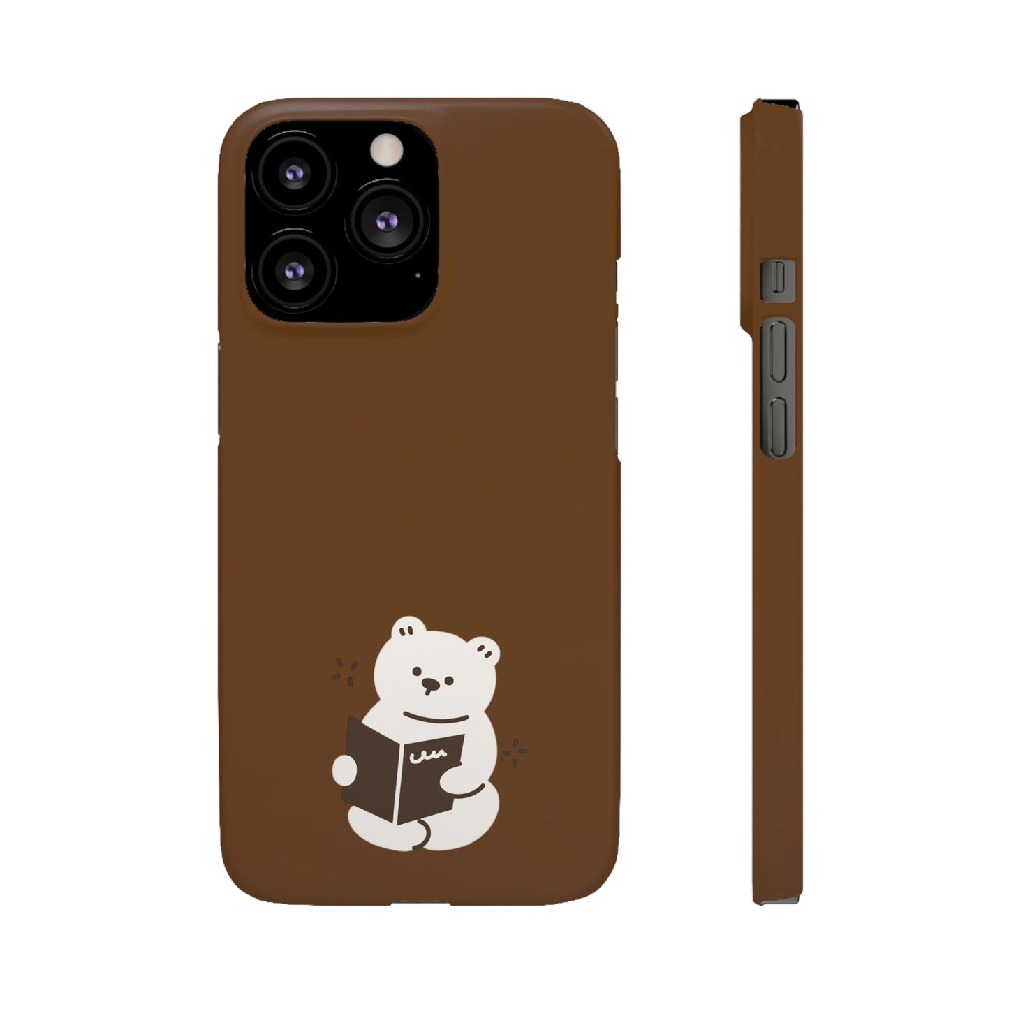 Reading Bear #02-Snap Cases