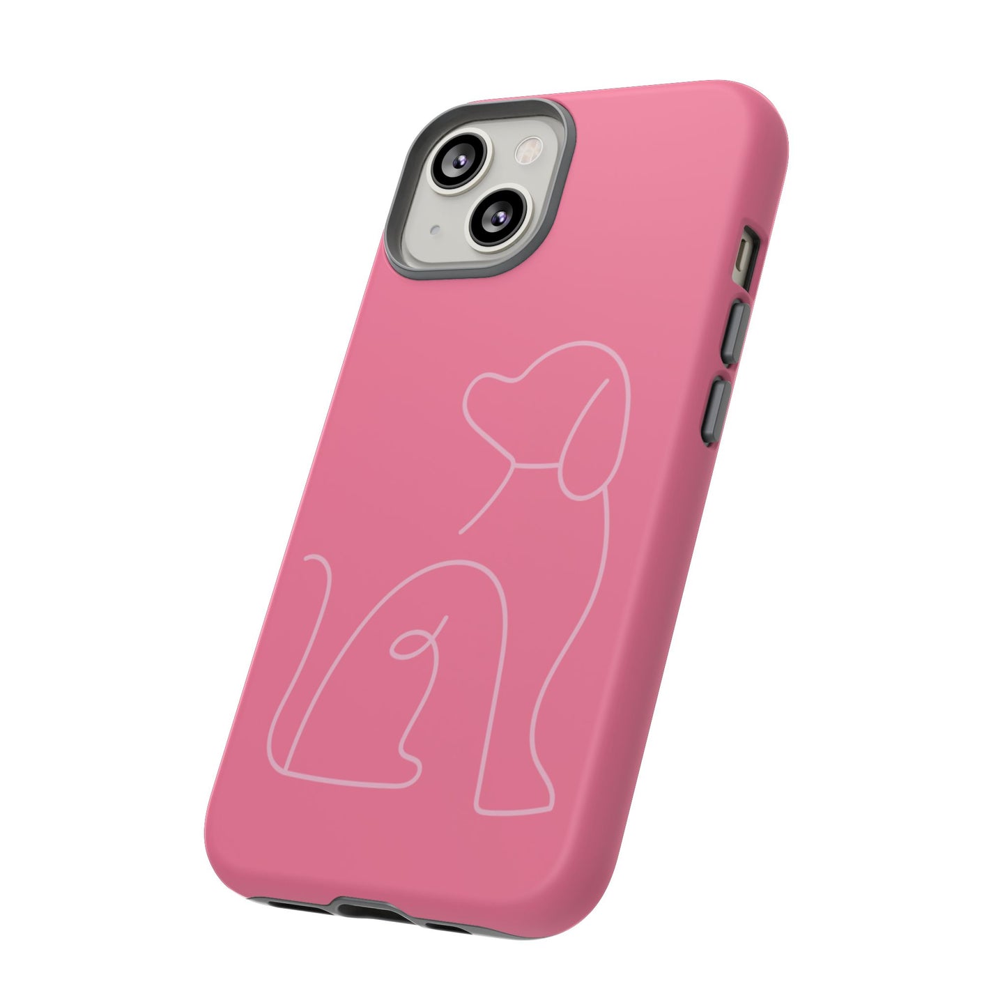 Pink Pup #10-Tough Cases iPhone Samsung Google Pixel