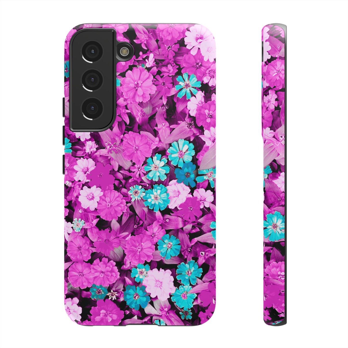 Lucid Flowers #22-Tough Cases iPhone Samsung Google Pixel