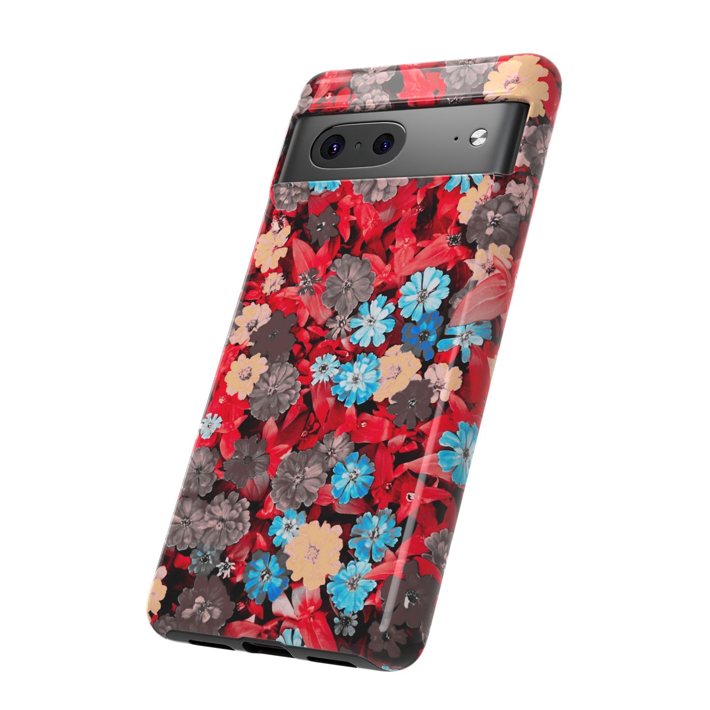 Lucid Flowers #23-Tough Cases iPhone Samsung Google Pixel