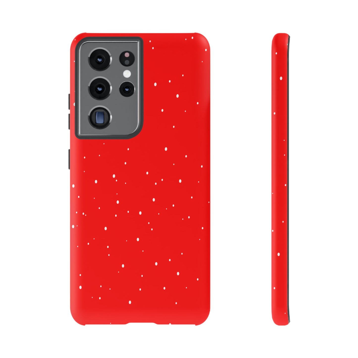 Snowy Red - Tough Cases iPhone Samsung Google Pixel