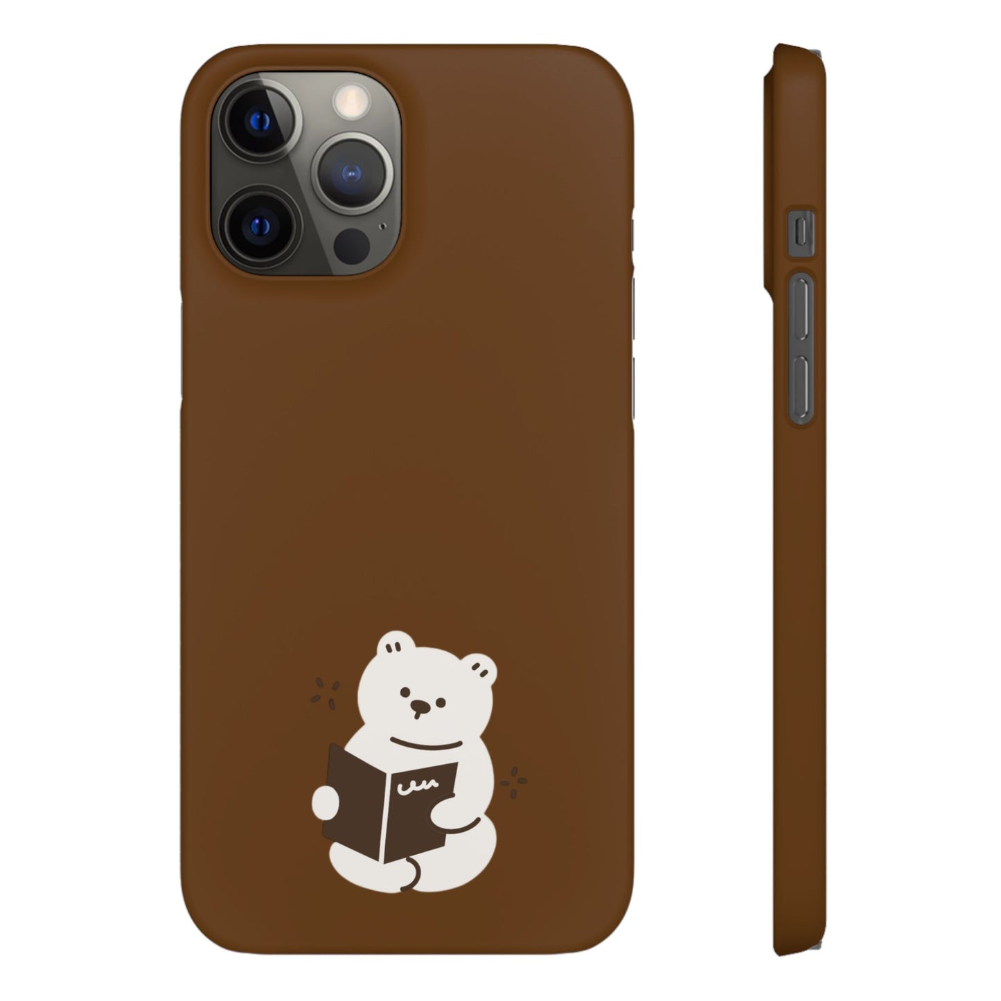 Reading Bear #02-Snap Cases