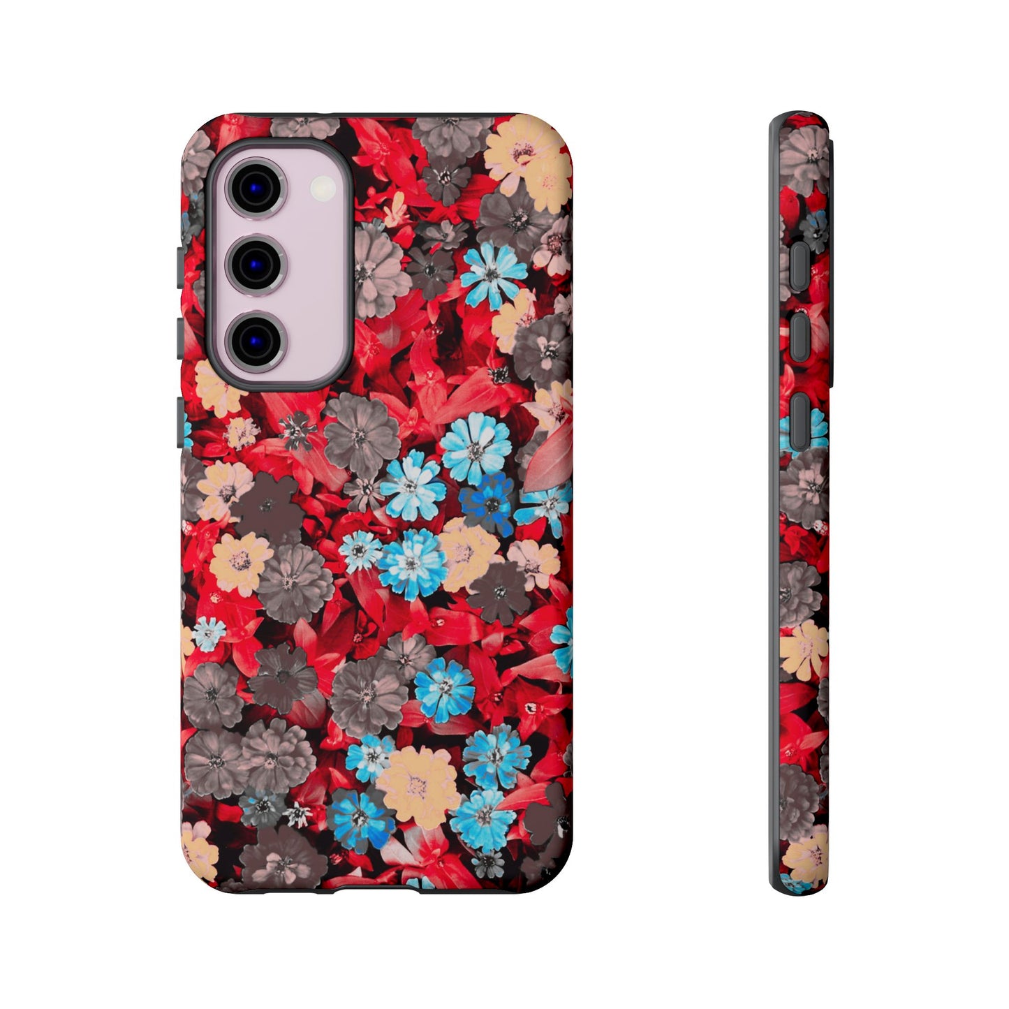 Lucid Flowers #23-Tough Cases iPhone Samsung Google Pixel