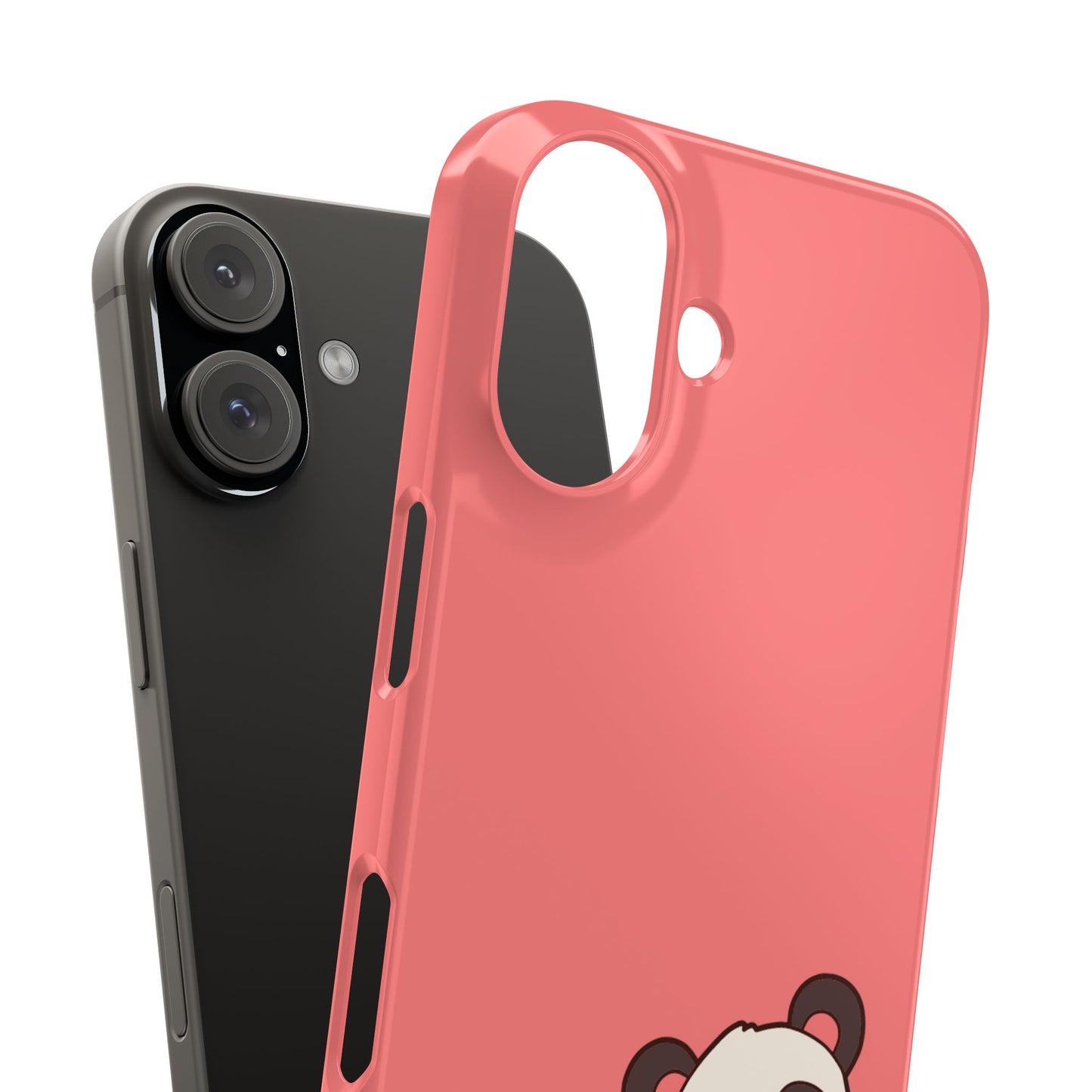 Cute Panda #36-Slim iPhone Cases