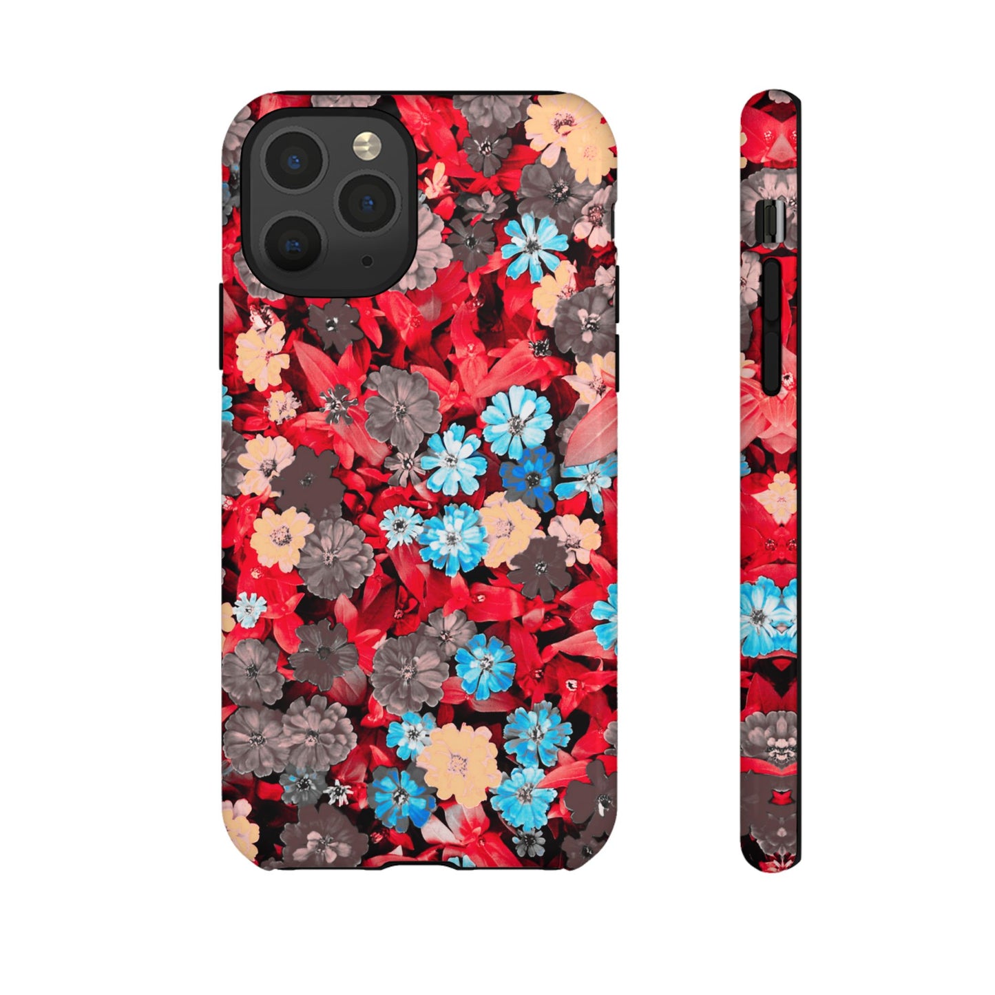 Lucid Flowers #23-Tough Cases iPhone Samsung Google Pixel