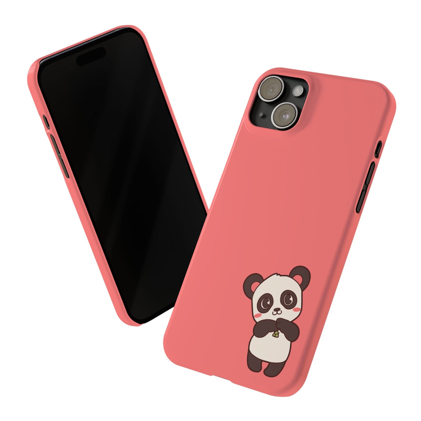 Cute Panda #36-Slim iPhone Cases