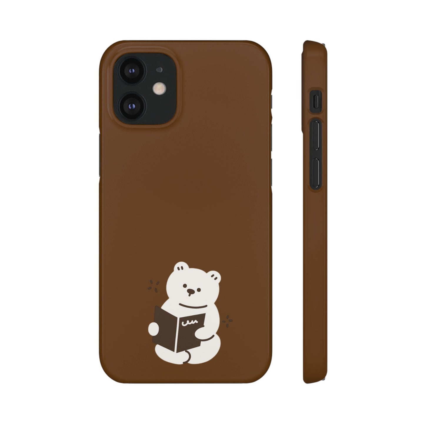 Reading Bear #02-Snap Cases