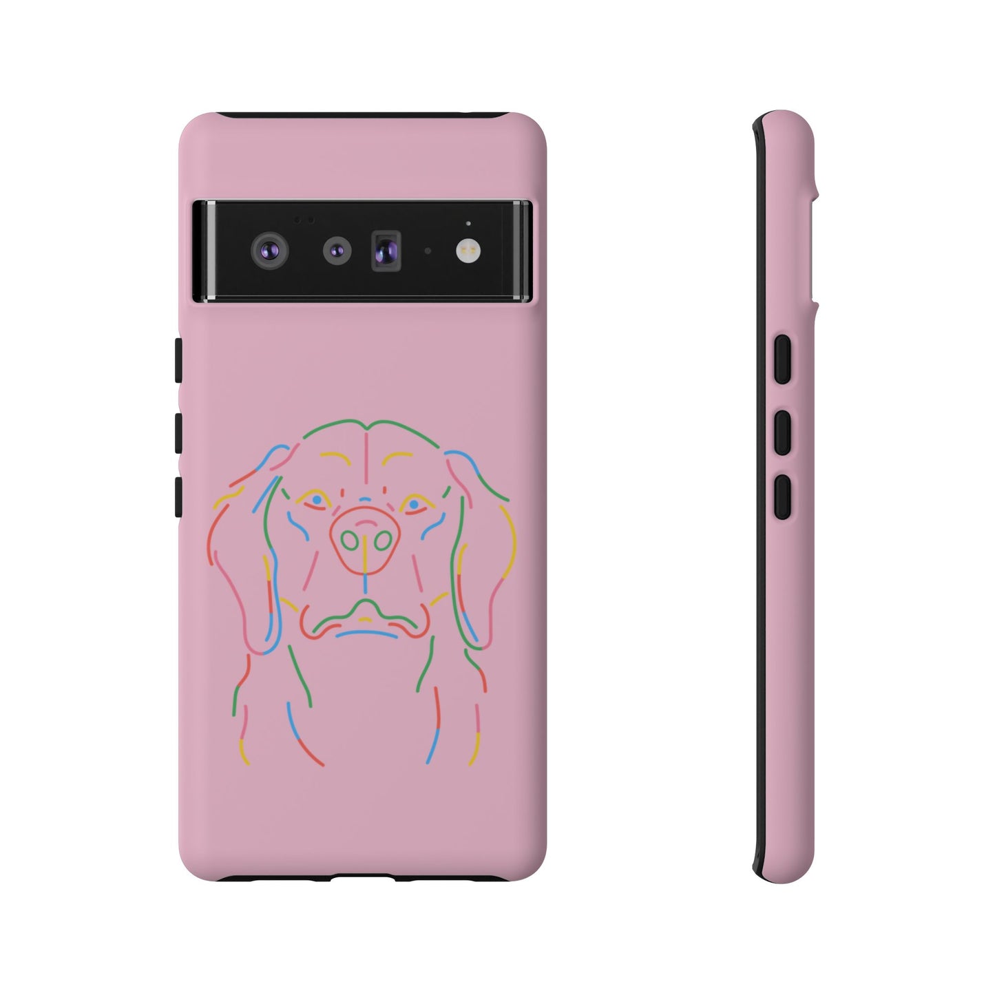 Pop Art Pup #24-Tough Cases iPhone Samsung Google Pixel