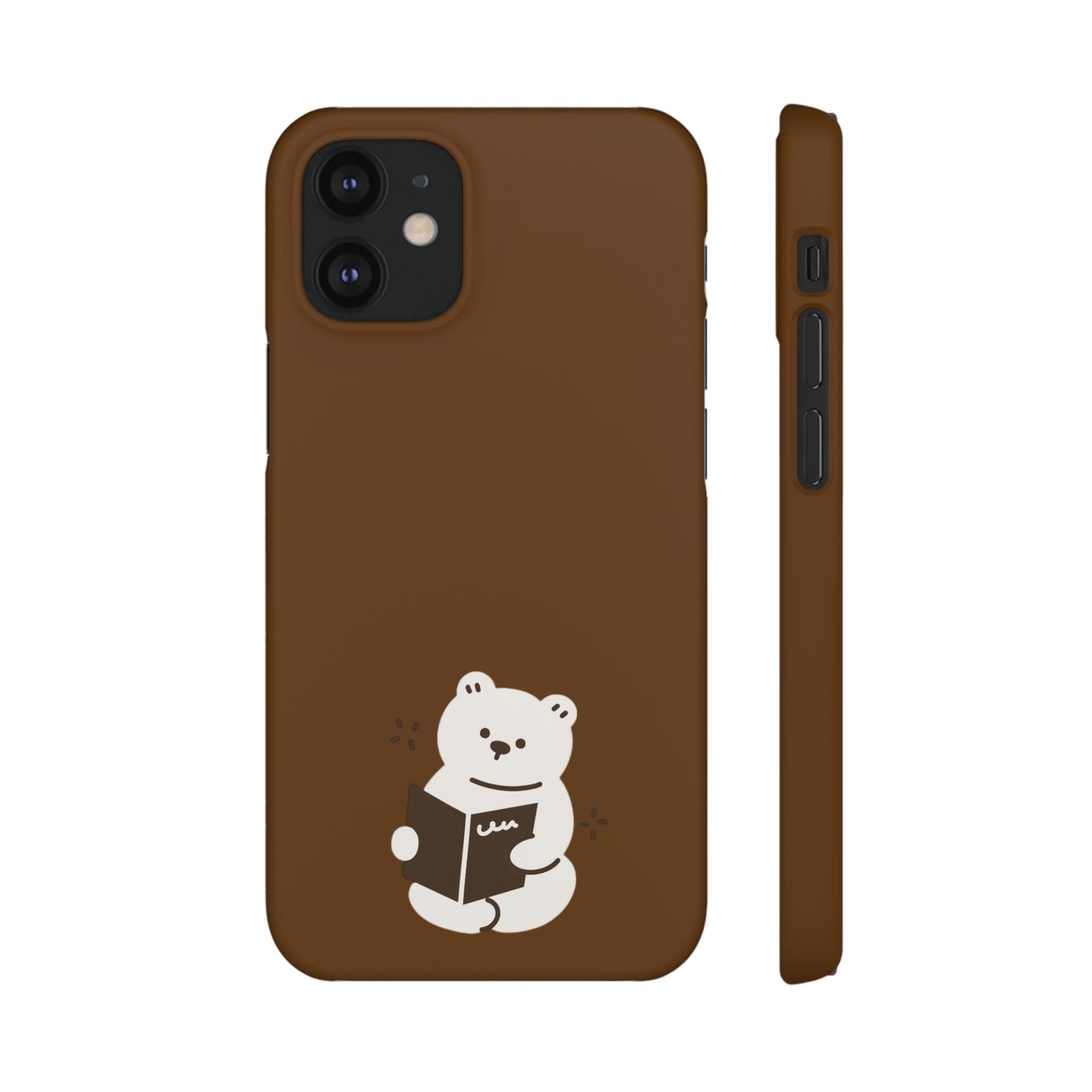 Reading Bear #02-Snap Cases