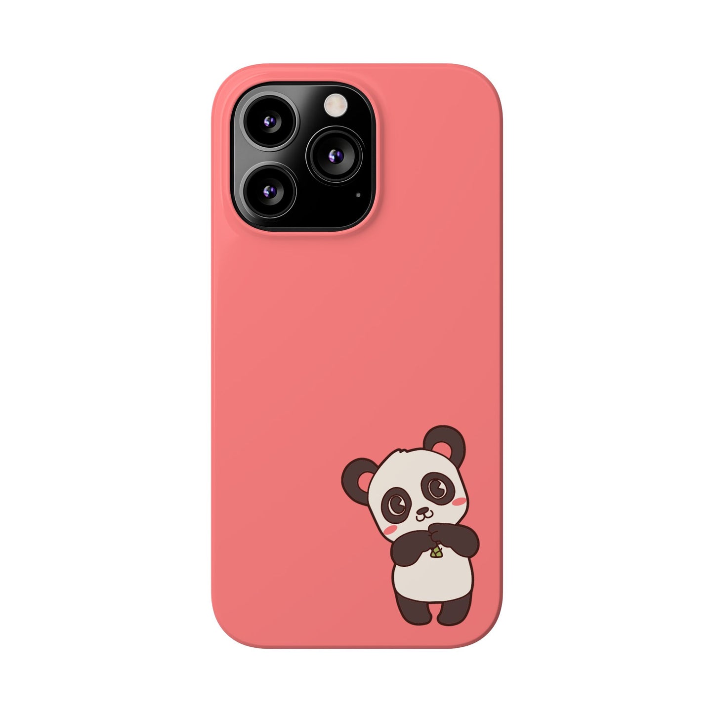 Cute Panda #36-Slim iPhone Cases