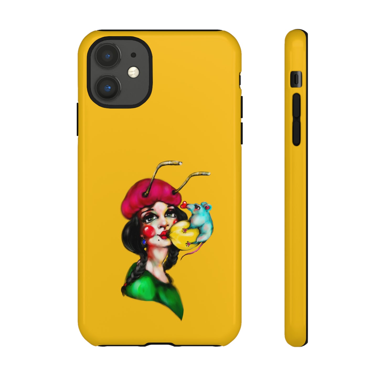 Design #211 Yellow BKG-Tough Cases