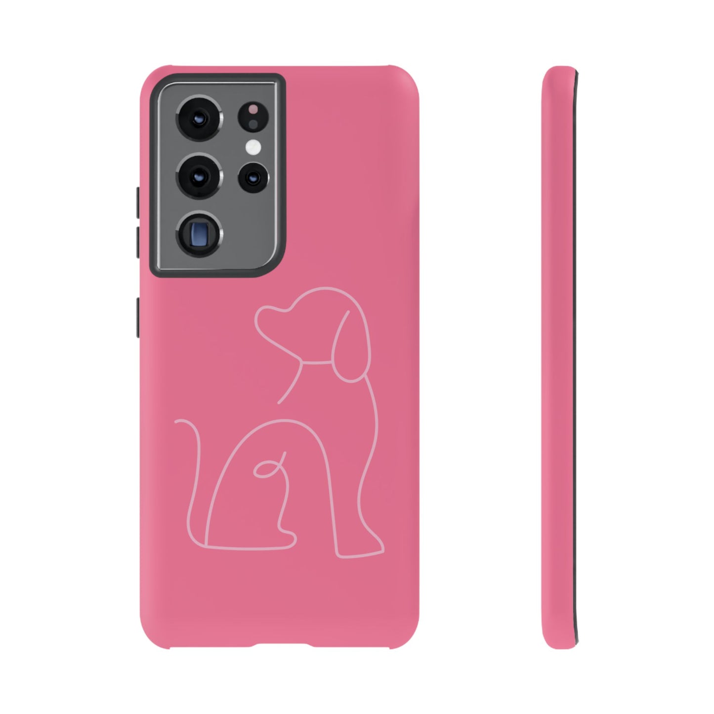 Pink Pup #10-Tough Cases iPhone Samsung Google Pixel