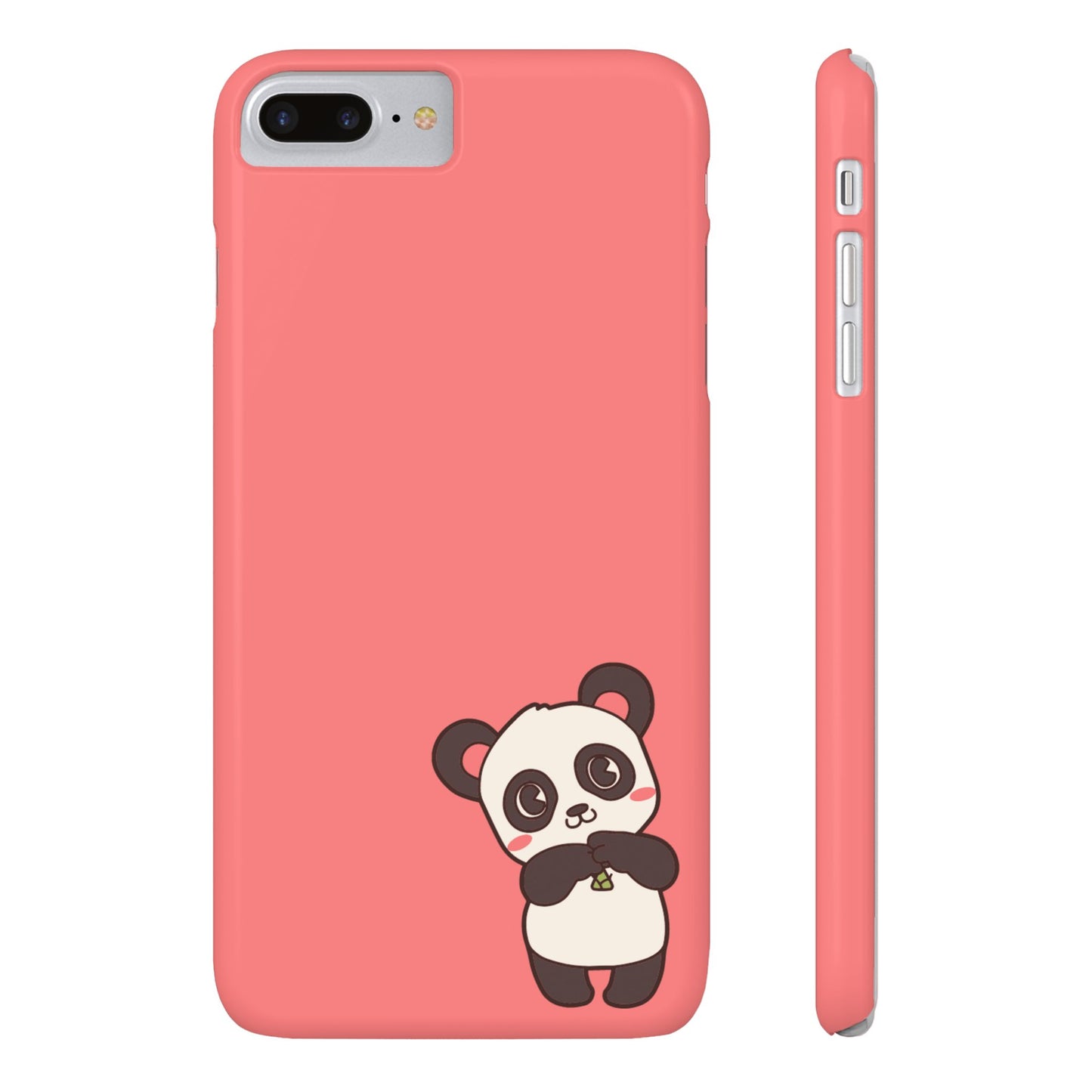 Cute Panda #36-Slim iPhone Cases