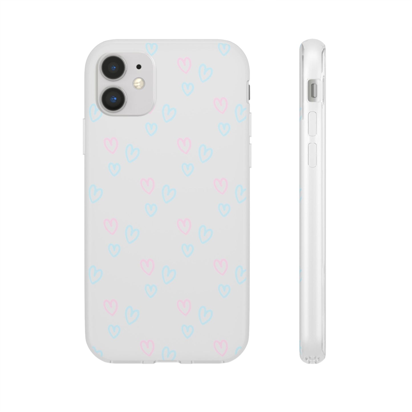 Sweetheart Shield Clear Flexi Cases iPhone Samsung Gift Packaging