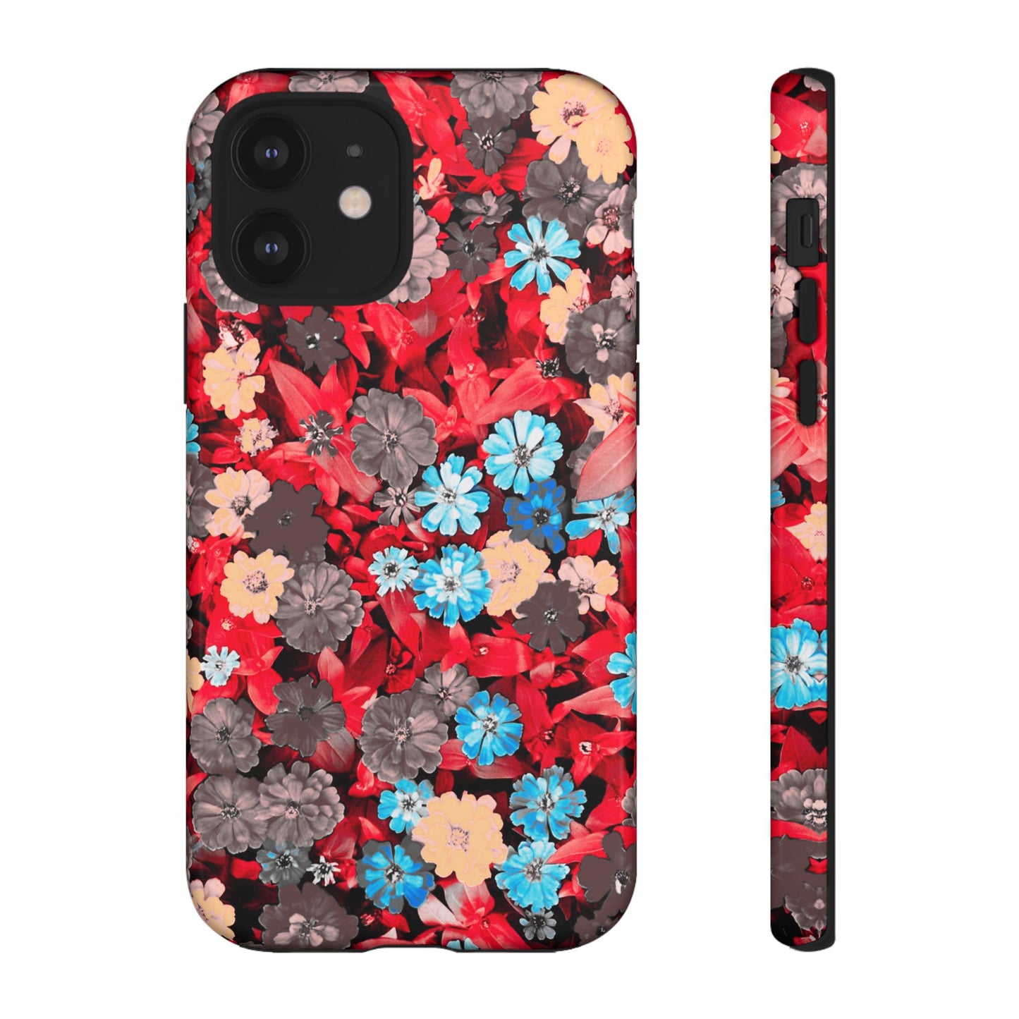 Lucid Flowers #23-Tough Cases iPhone Samsung Google Pixel