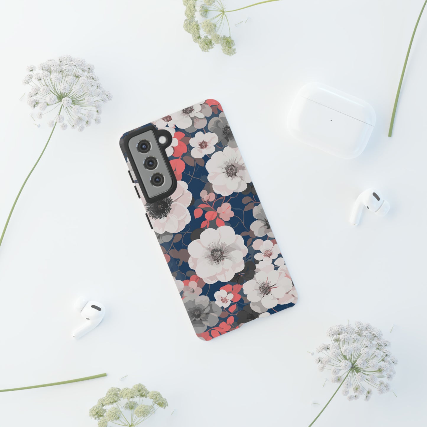 Classy Floral Delight-Tough Cases