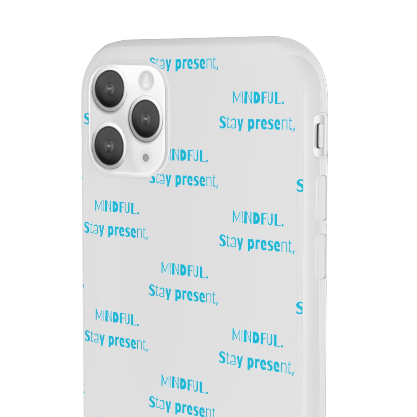 Stay Present Mindful #12 Flexi Cases iPhone Samsung Gift Packaging