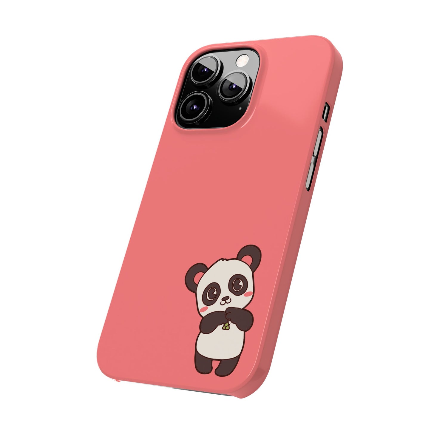 Cute Panda #36-Slim iPhone Cases